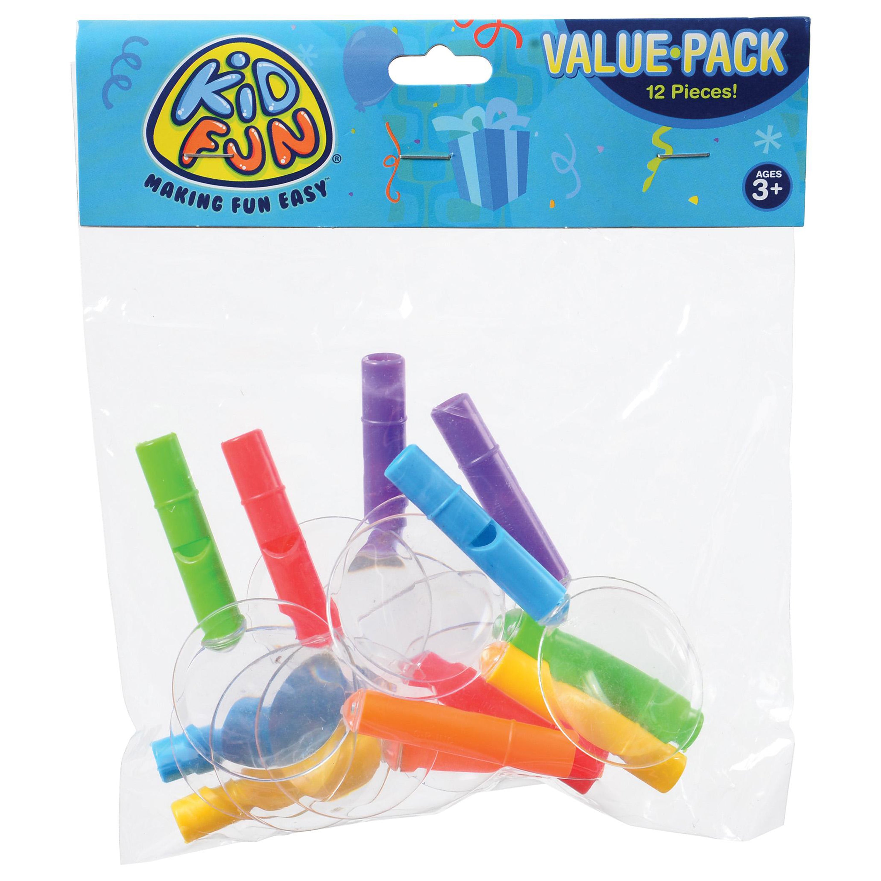 Magnifying Glasses with Whistle for Sensory Learning - Set of 12