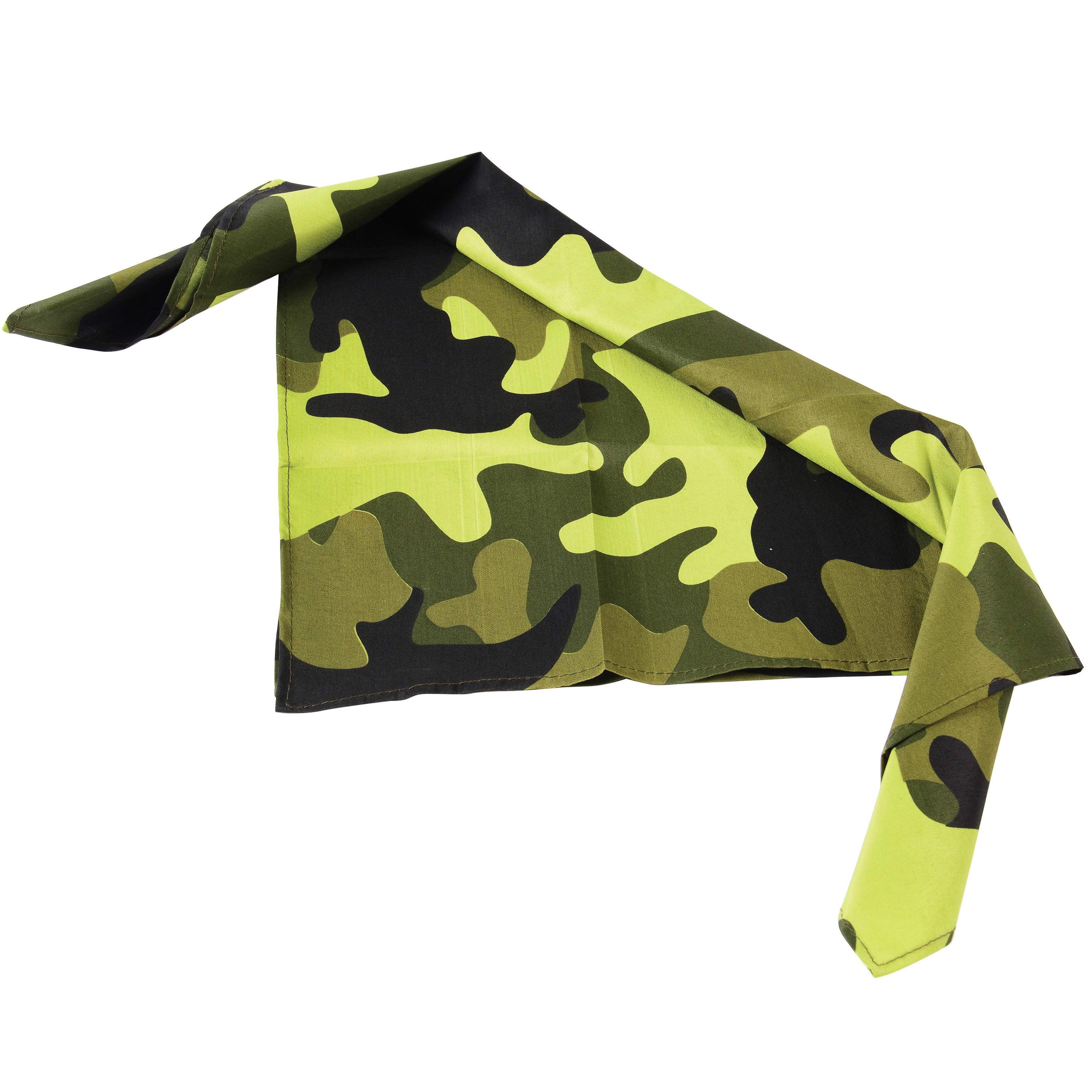 Camouflague Print Bandanas
