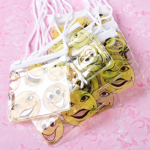 Emotions Storage Pouches with Neck Cord – Set of 12