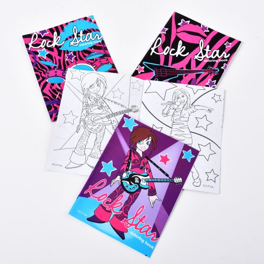 Rock Star Coloring Books – Set of 12