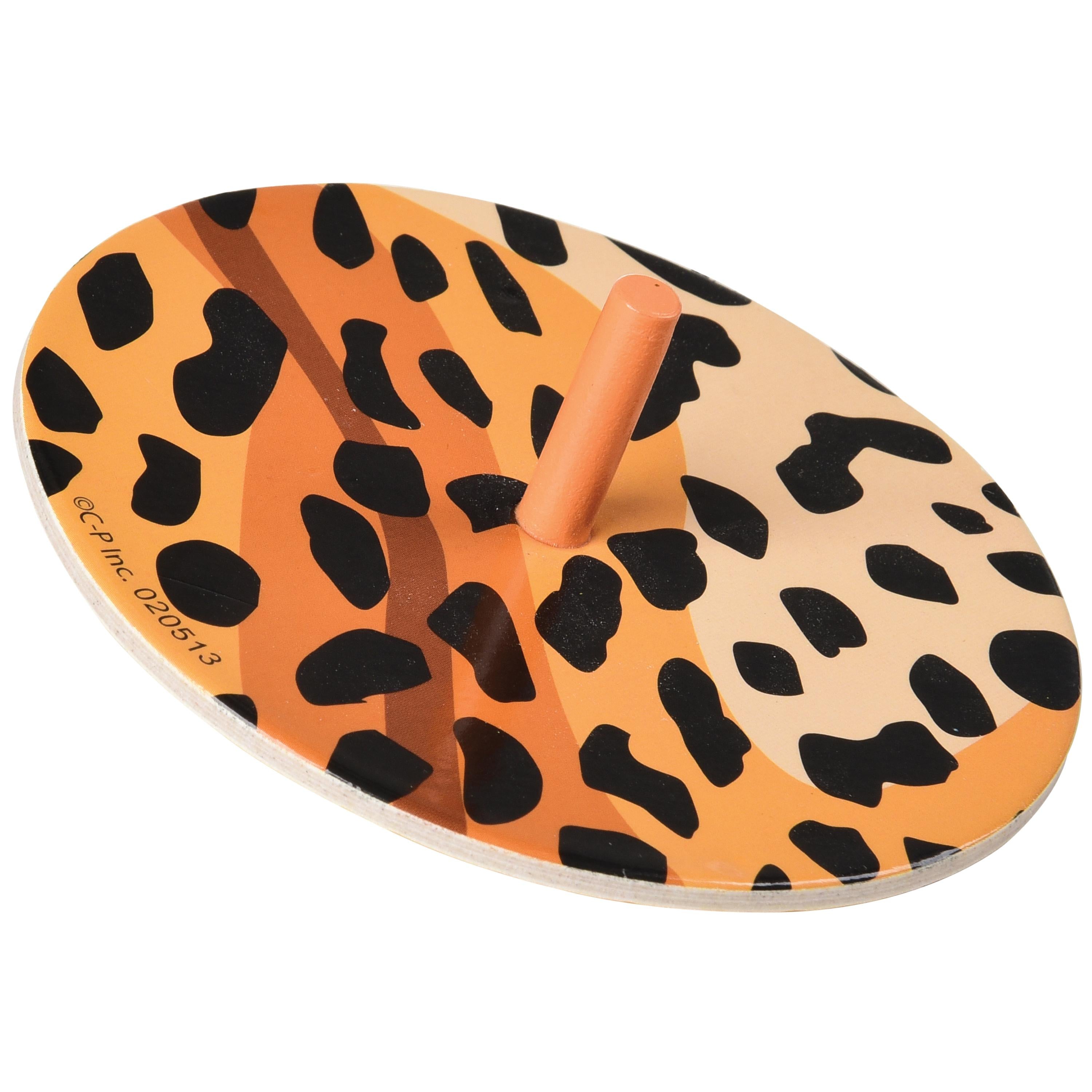 Animal Print Spinning Tops