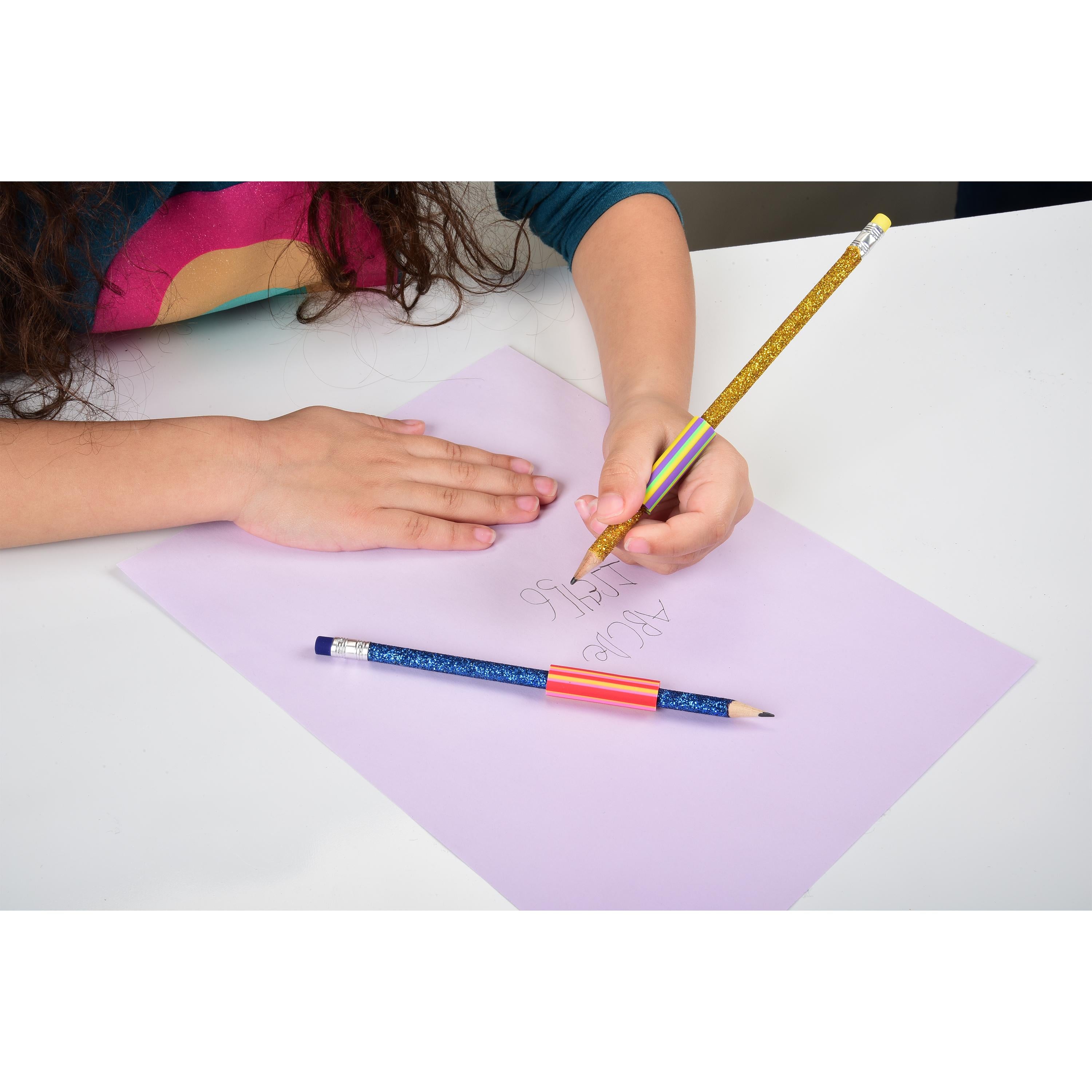 Striped Sensory Pencil Grips - Set of 12