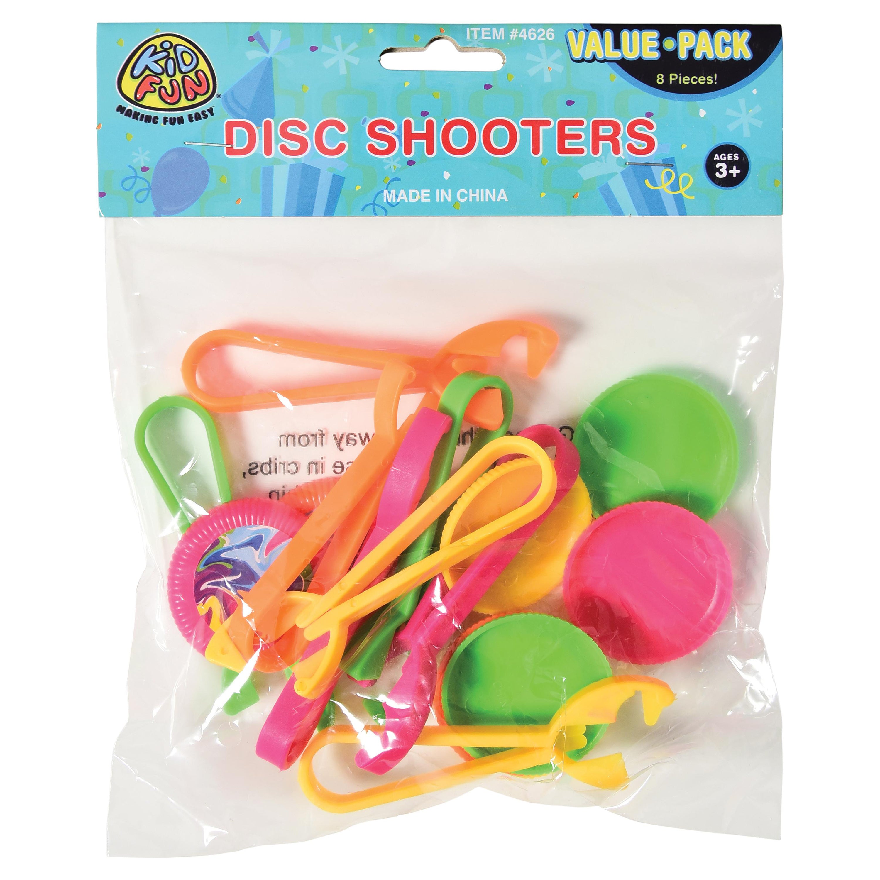 Flinging Disc Launcher Toys – Set of 8