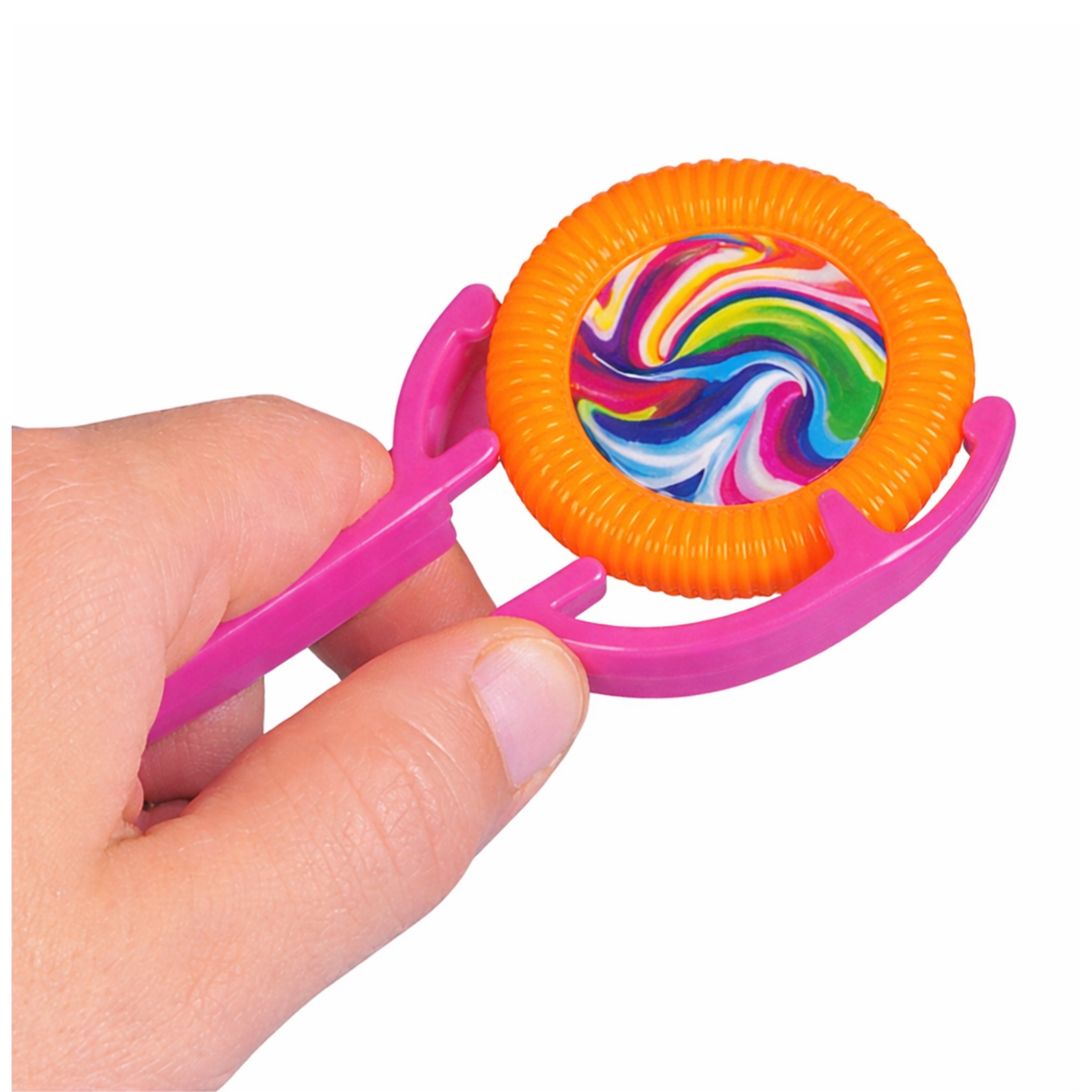 Flinging Disc Launcher Toys – Set of 8