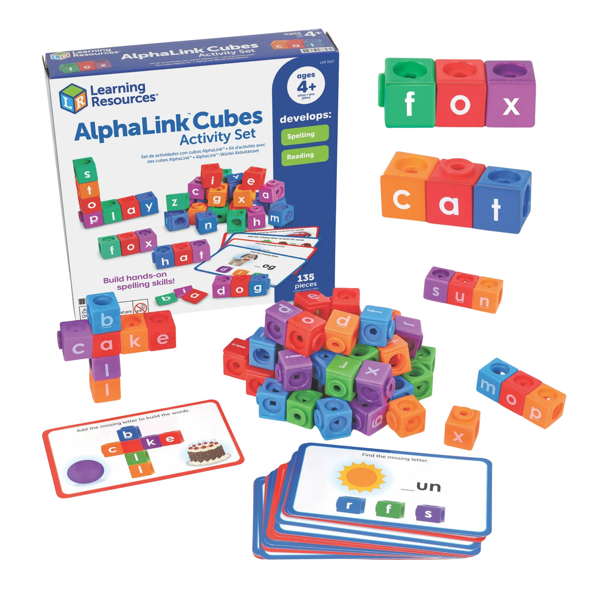 Alphabet, Spelling & 3-Letter Word Learning Bundle