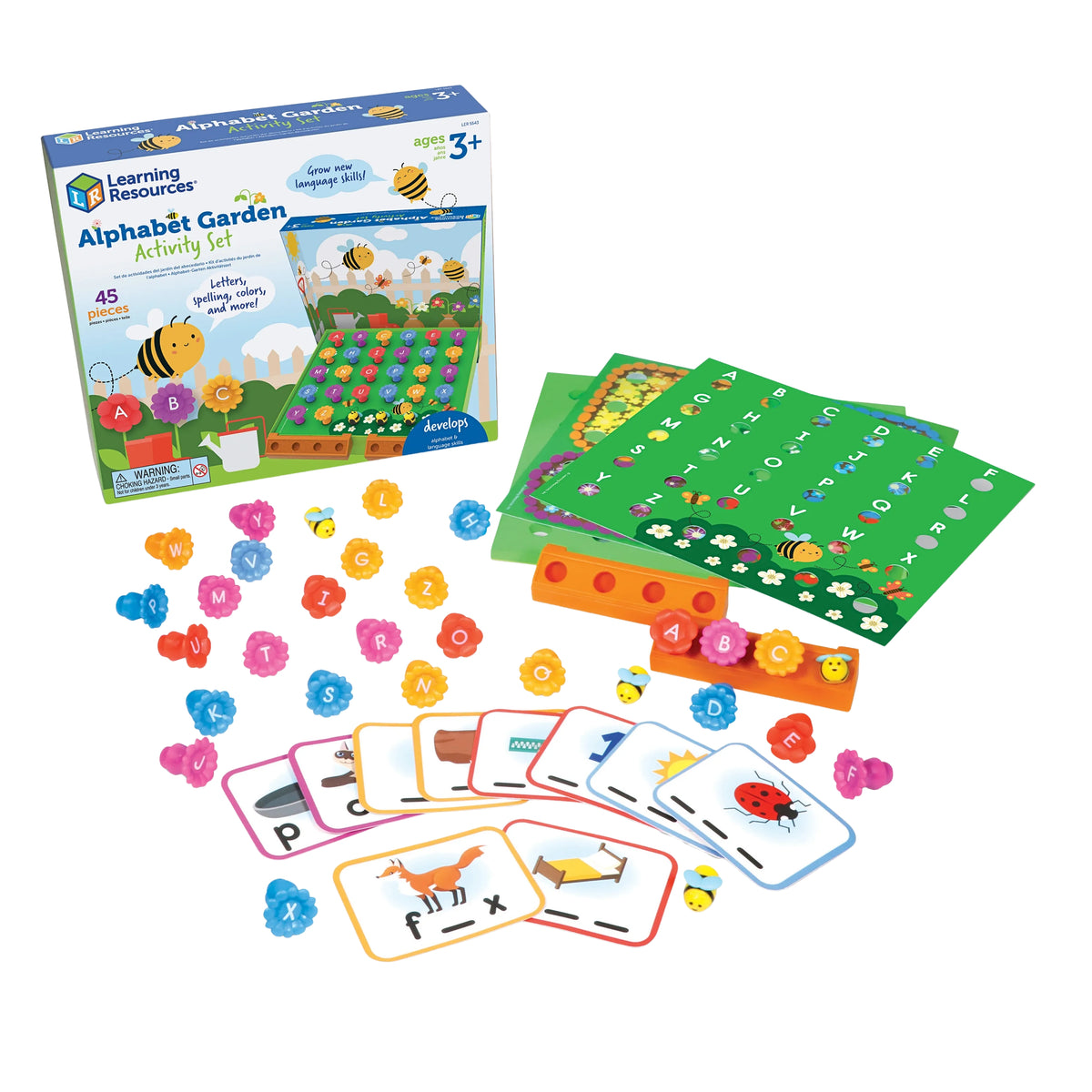 Alphabet, Spelling & 3-Letter Word Learning Bundle