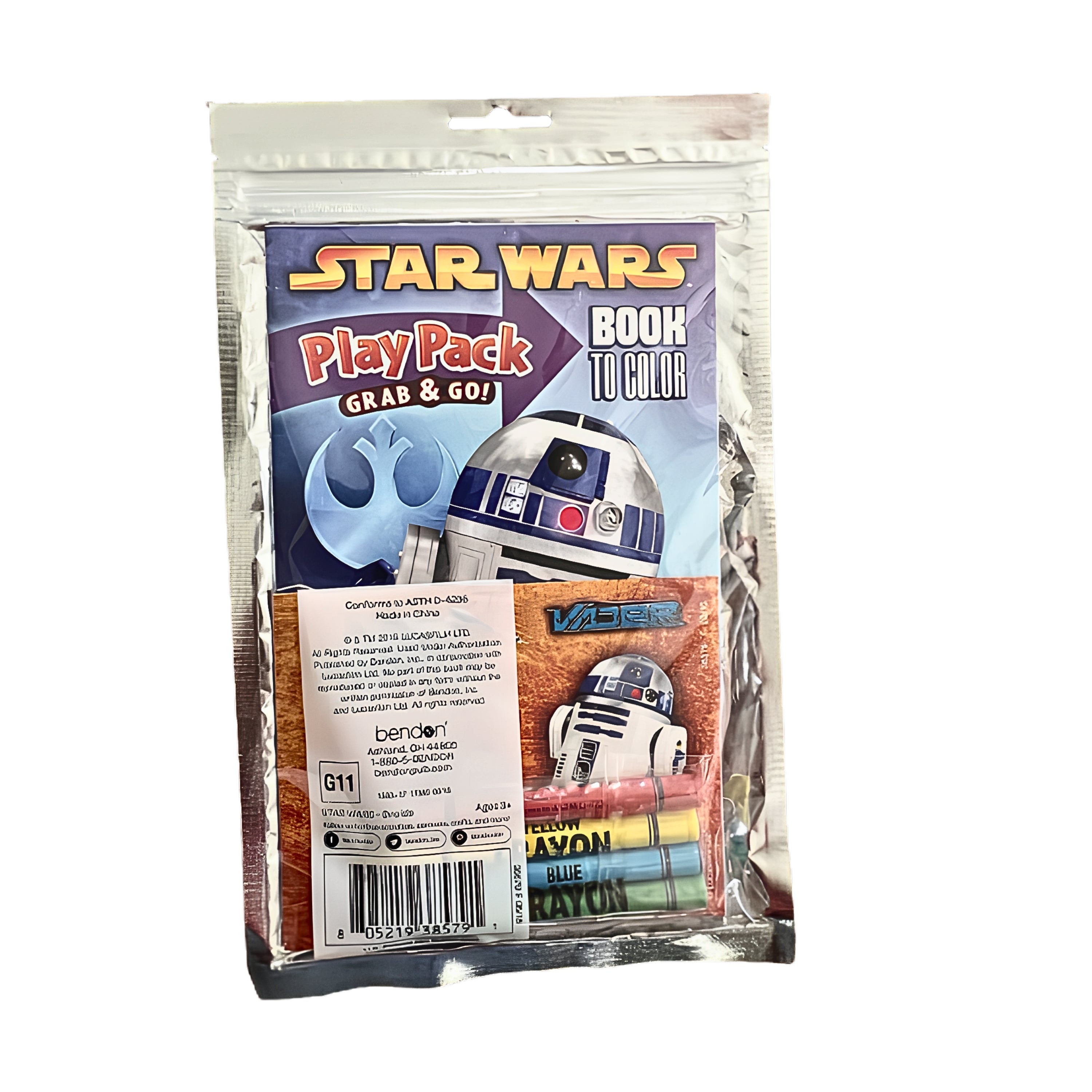 Star Wars Grab & Go Activity Pack – Coloring Book, Crayons & Stickers