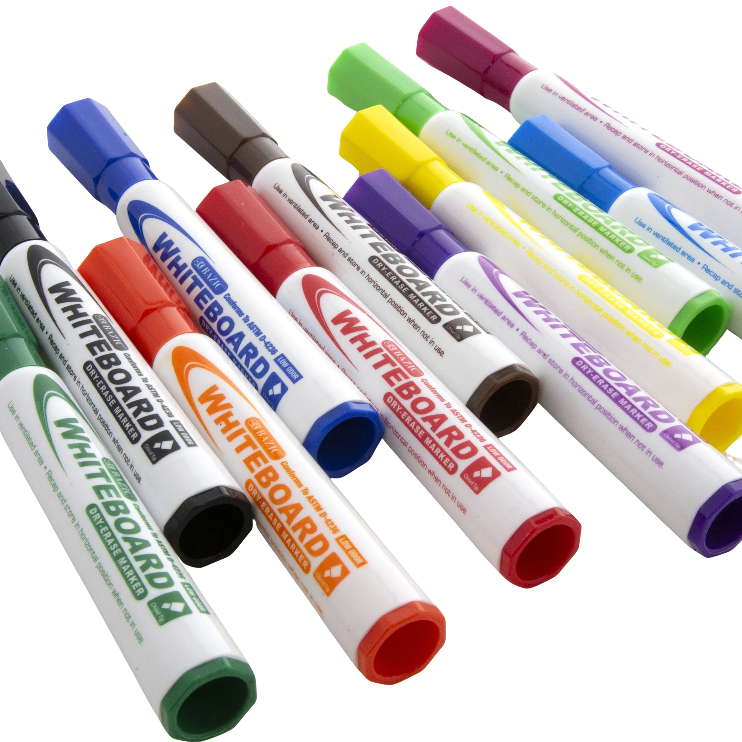 Chubby Dry Erase Markers - 12 Colors