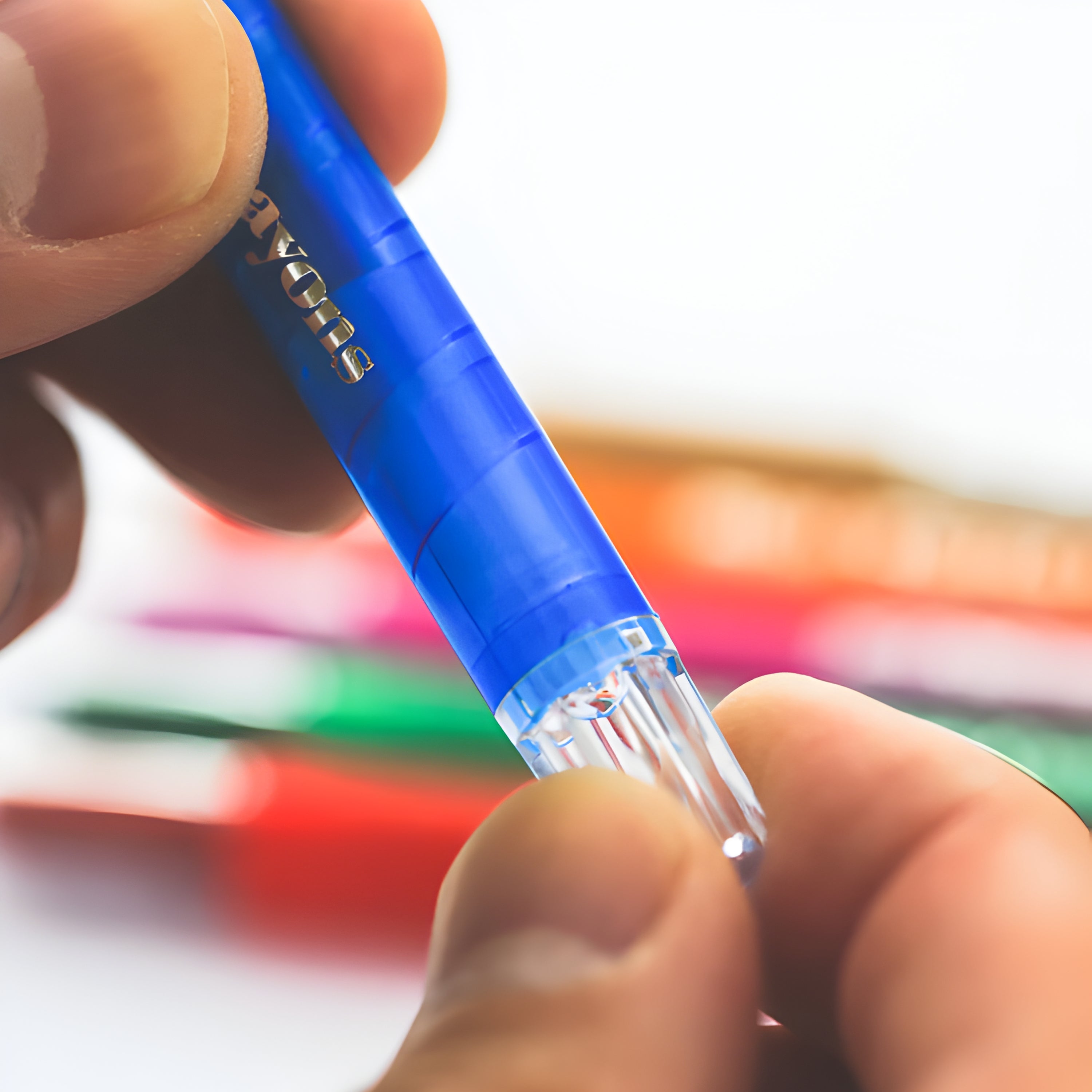 8-Color Mini Twist-Up Crayons for Kids