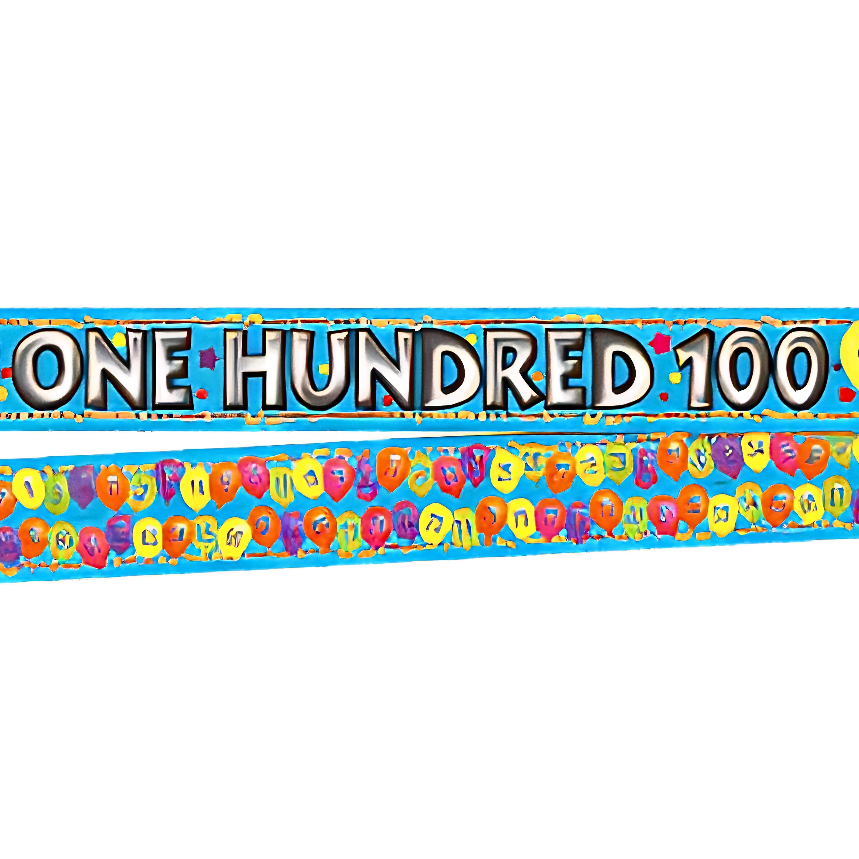 Count to 100 Double-Sided Bulletin Board Border