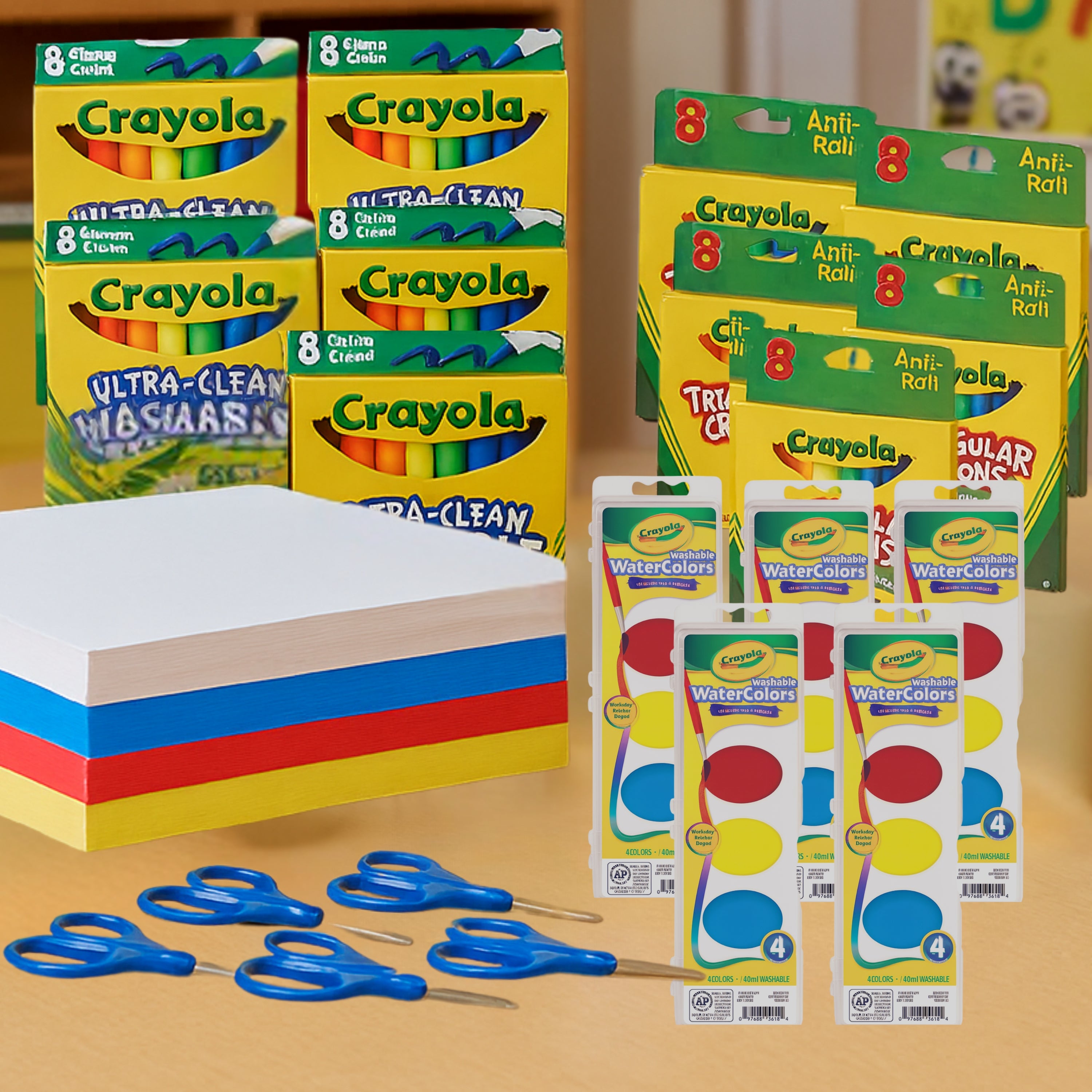 All-in-One Back-to-School Supply Bundle | Crayola®, Fiskars® & Prang® for Early Learning Classrooms