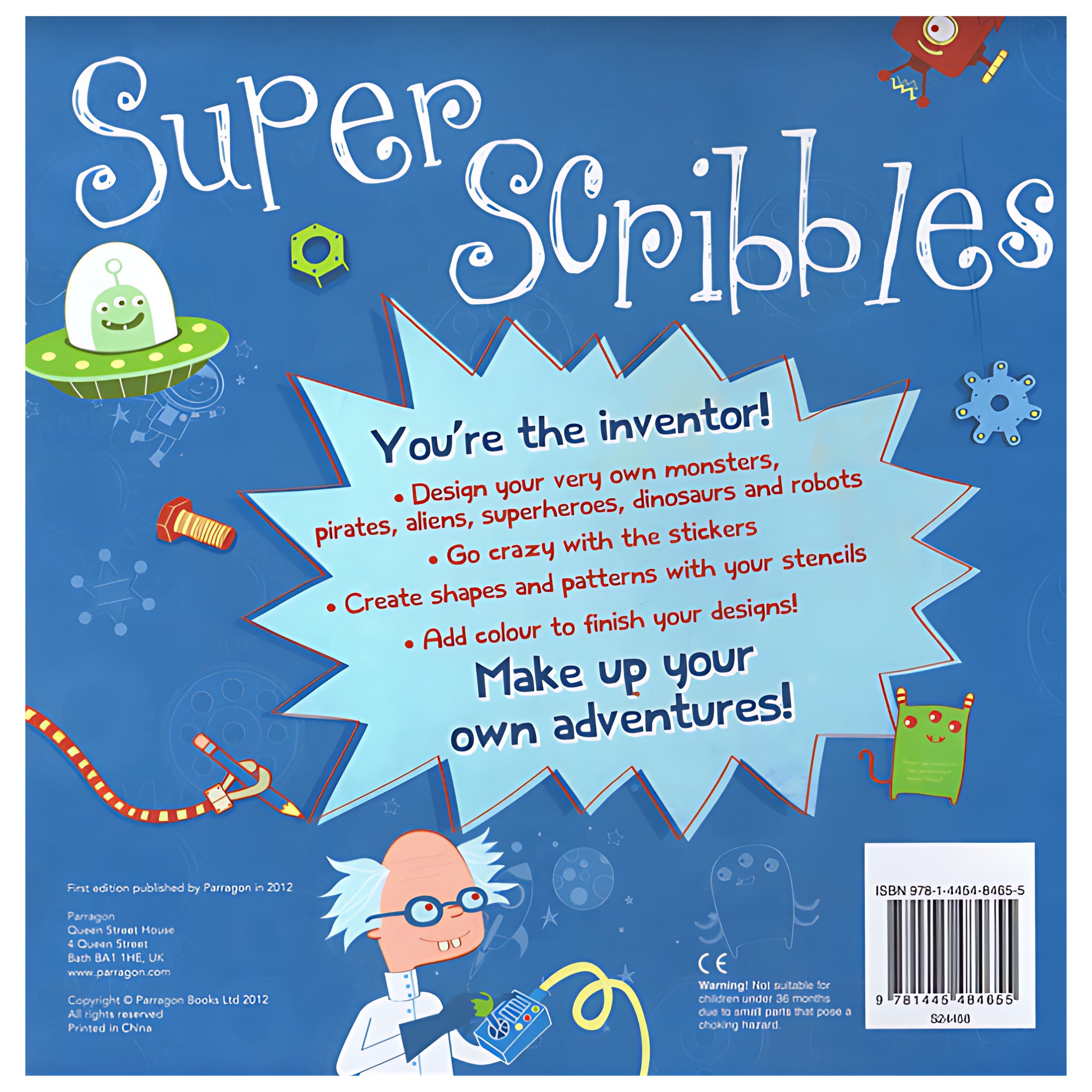 Super Scribbles Coloring Pad