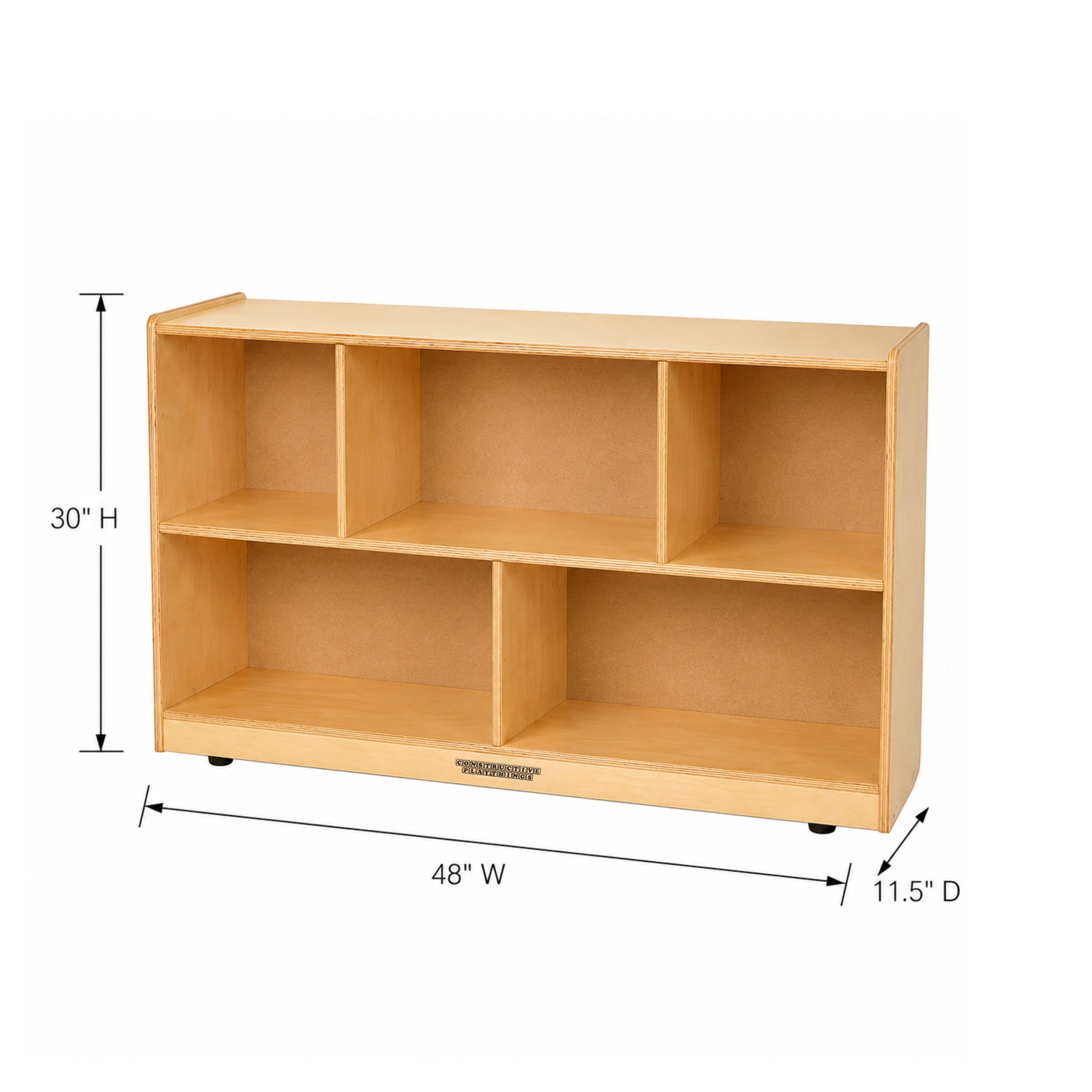 Birch 2-Level Standard Storage with Woven/Wicker Baskets