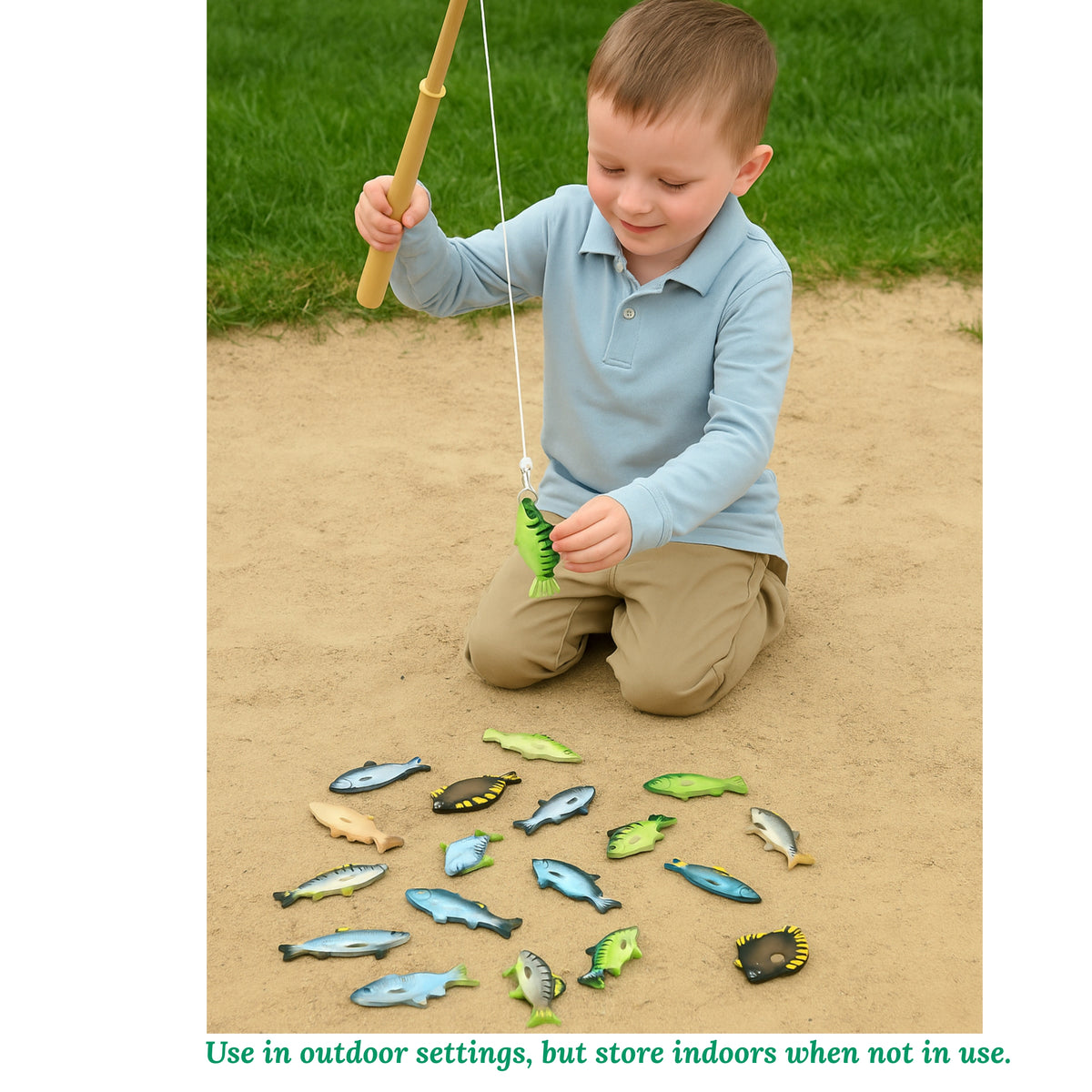 Magnetic Fishing Set | Educational Fishing Game for Kids