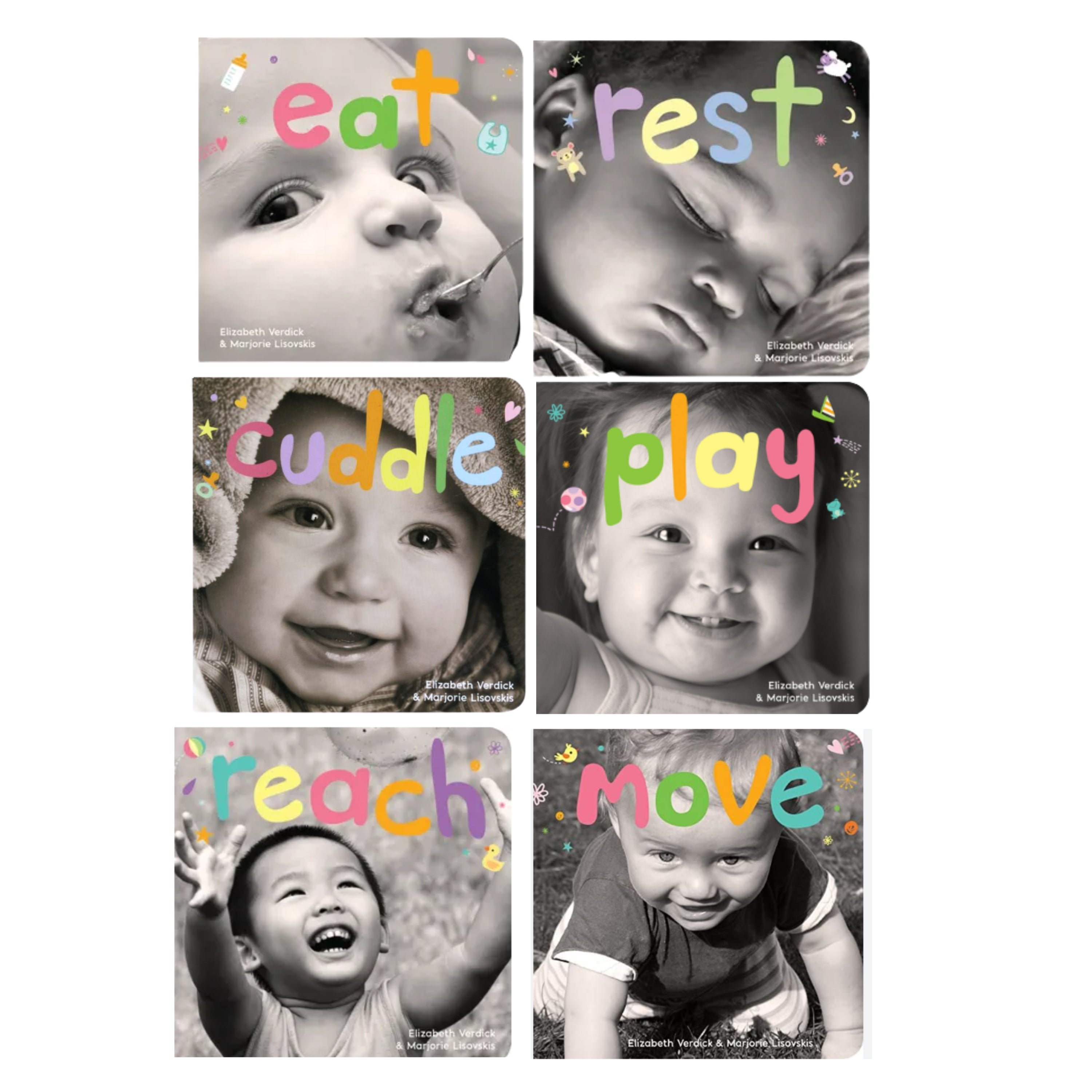 Happy Healthy Babies Board Book Set