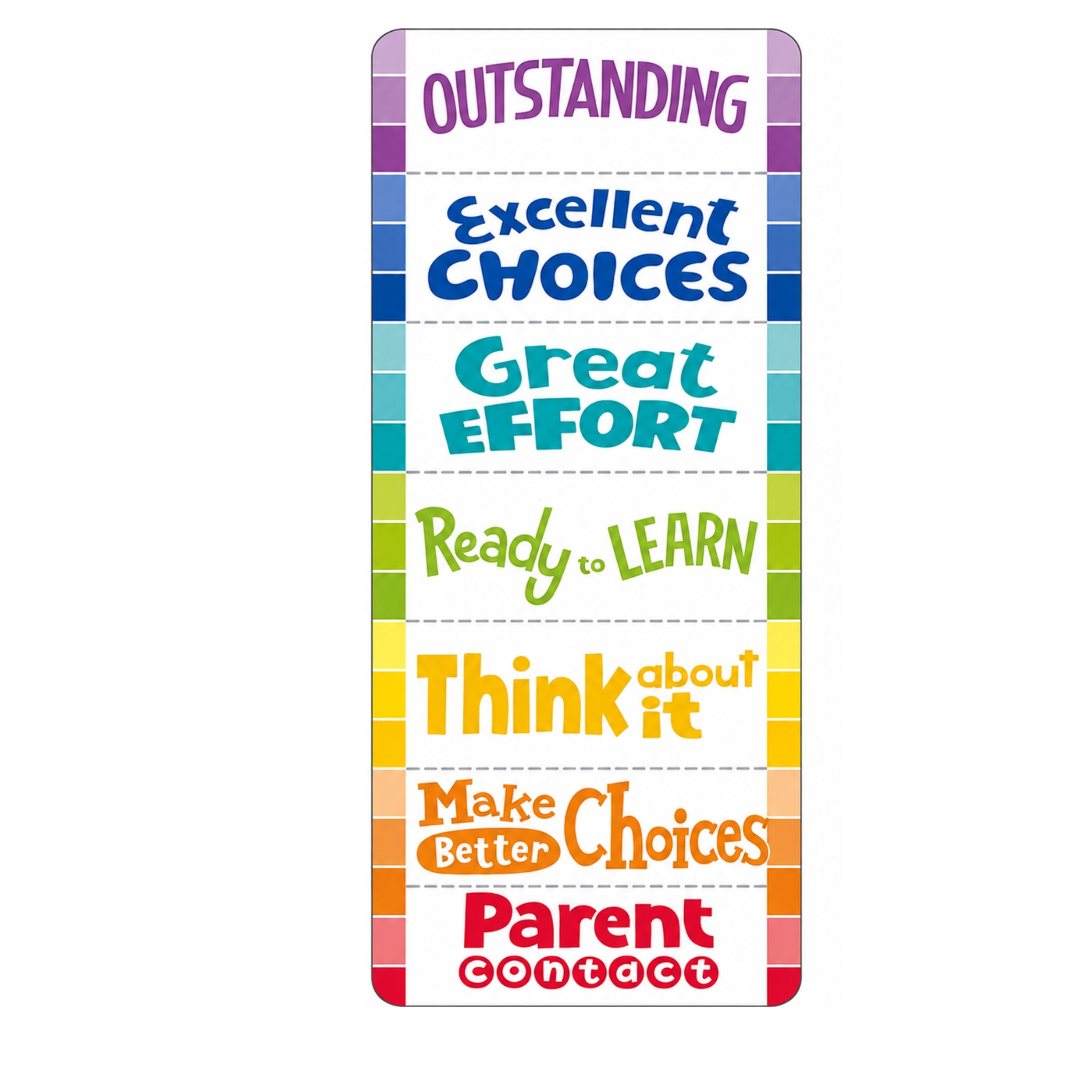 Personal Behavior Clip Charts – Set of 30