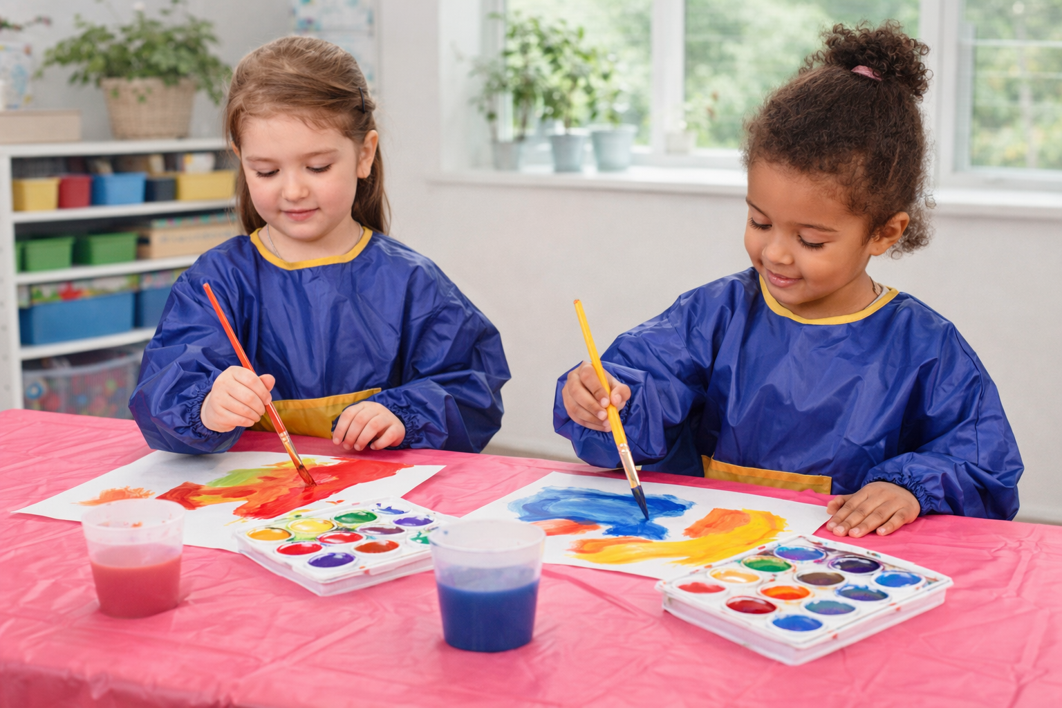 Classroom Table Cover – Magenta