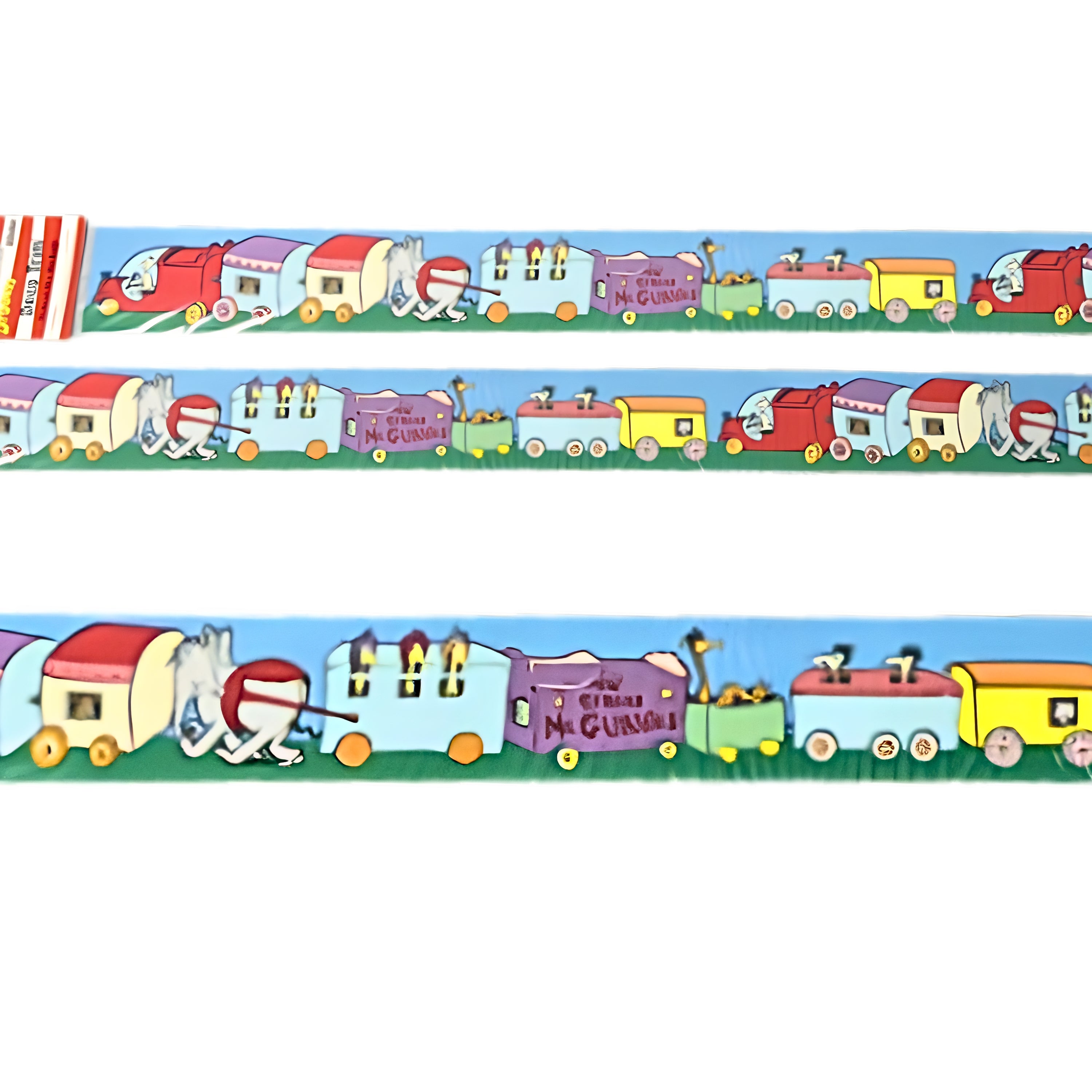 Dr Seuss If I Ran The Circus Trains Deco Trim