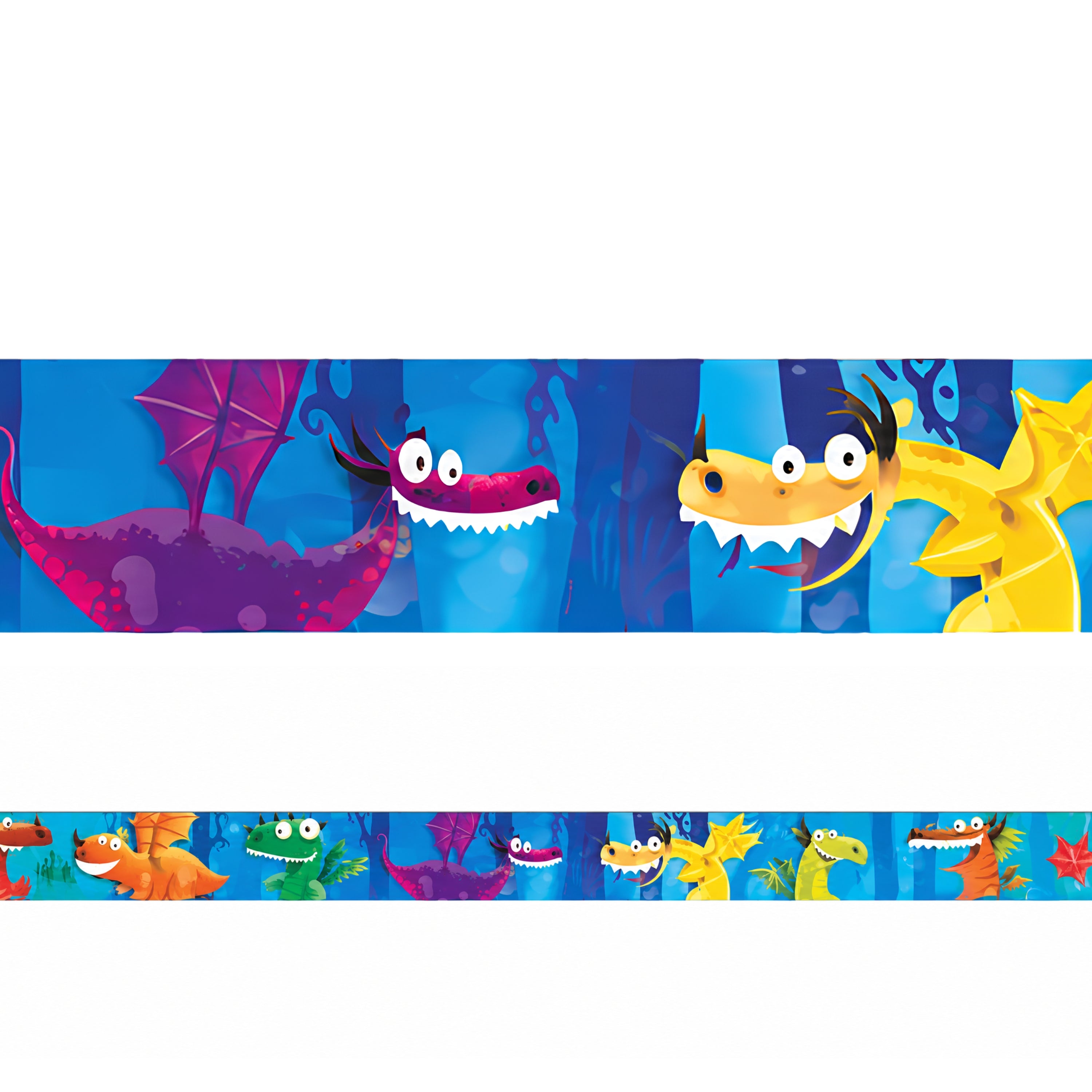 Friendly Dragon Border - 39 ft.