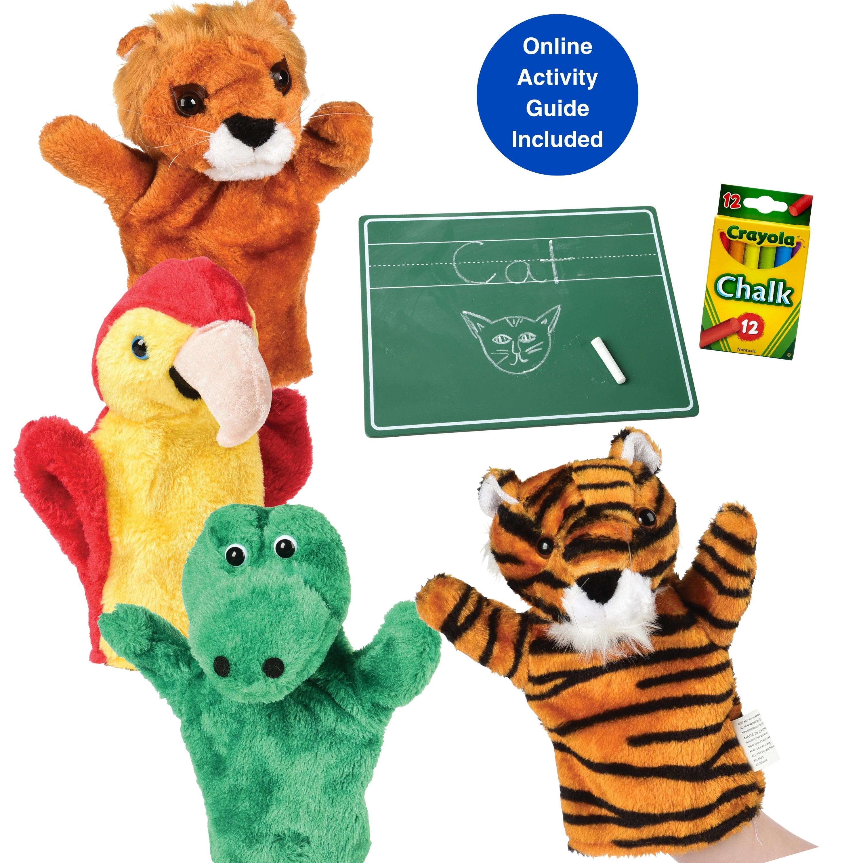 Wildlife Storytelling and Language Development Puppet Kit
