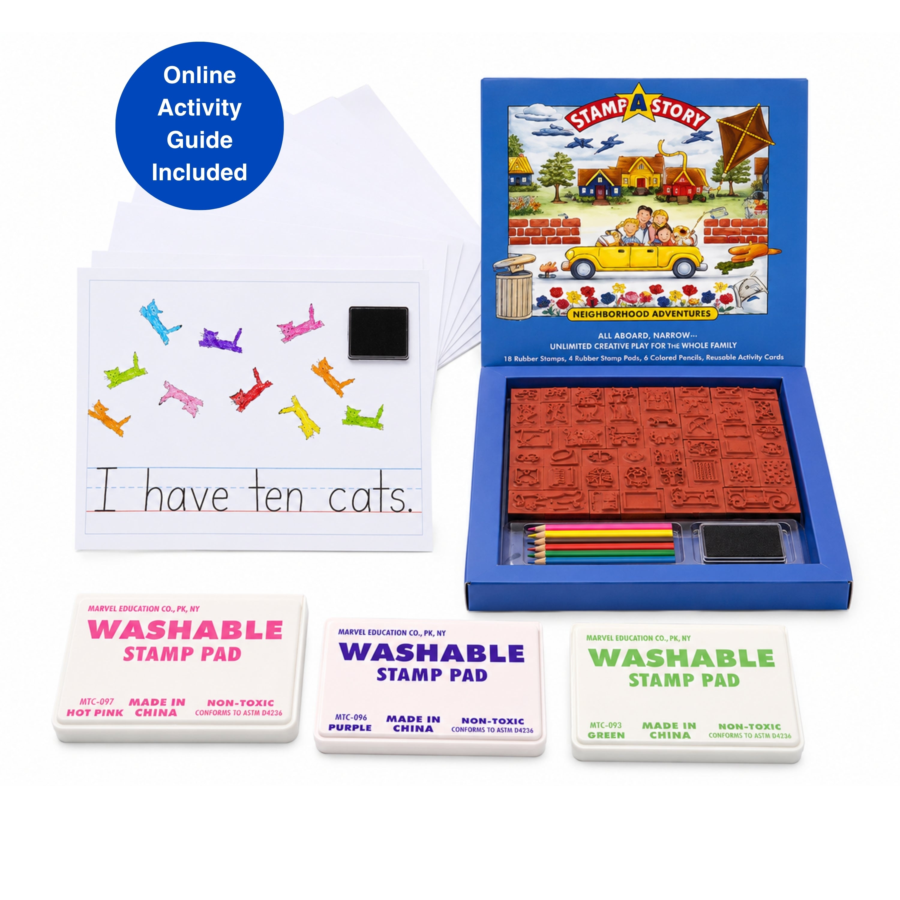Storytelling Stamp & Creative Writing Center