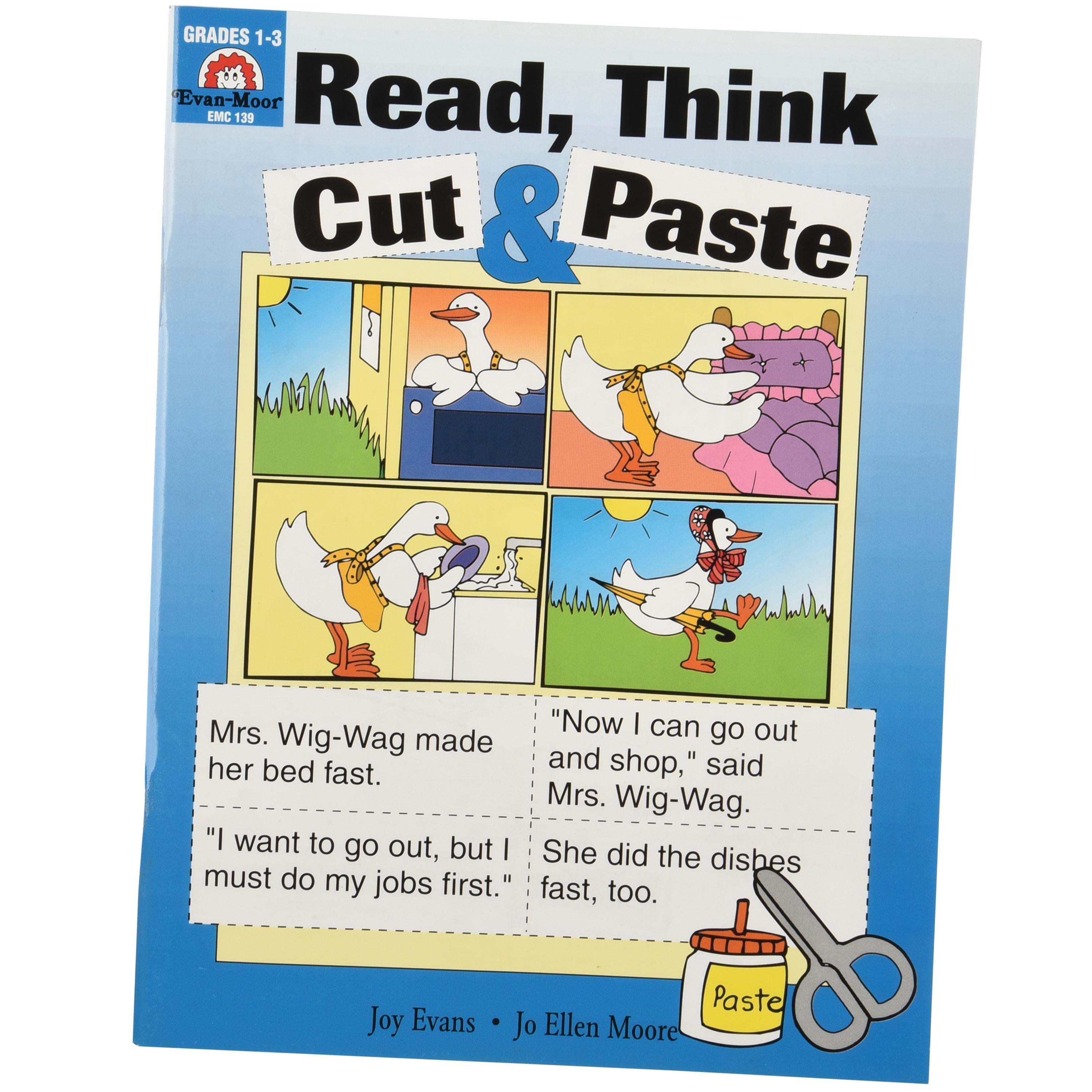 Read, Think, Cut & Paste Activity Book