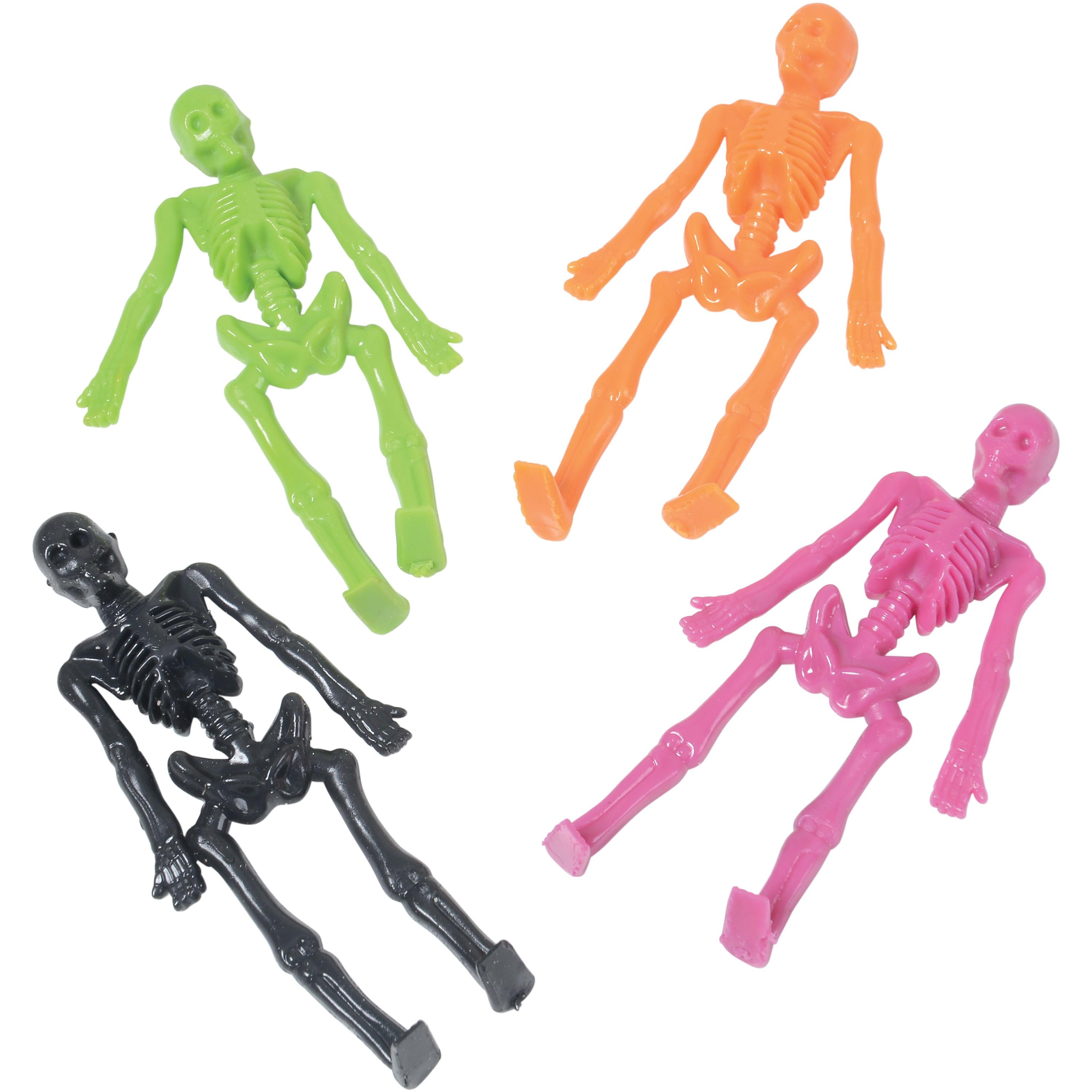 Stretchy Skeleton Fidget Figures – 8 Piece Set