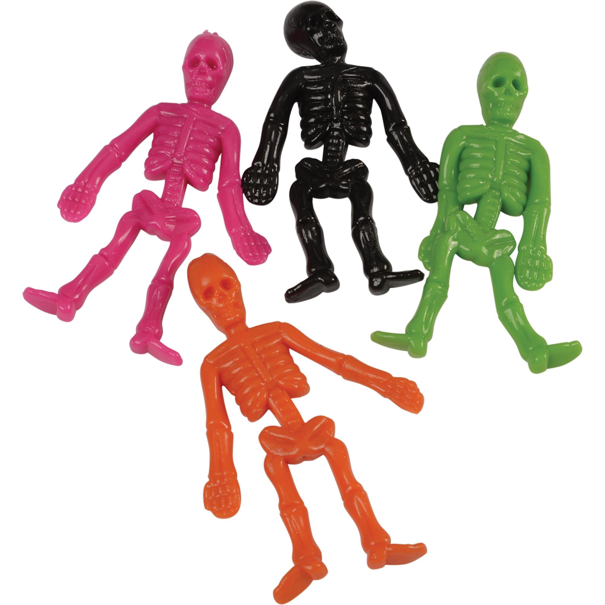 Stretchy Skeleton Fidget Figures – 8 Piece Set