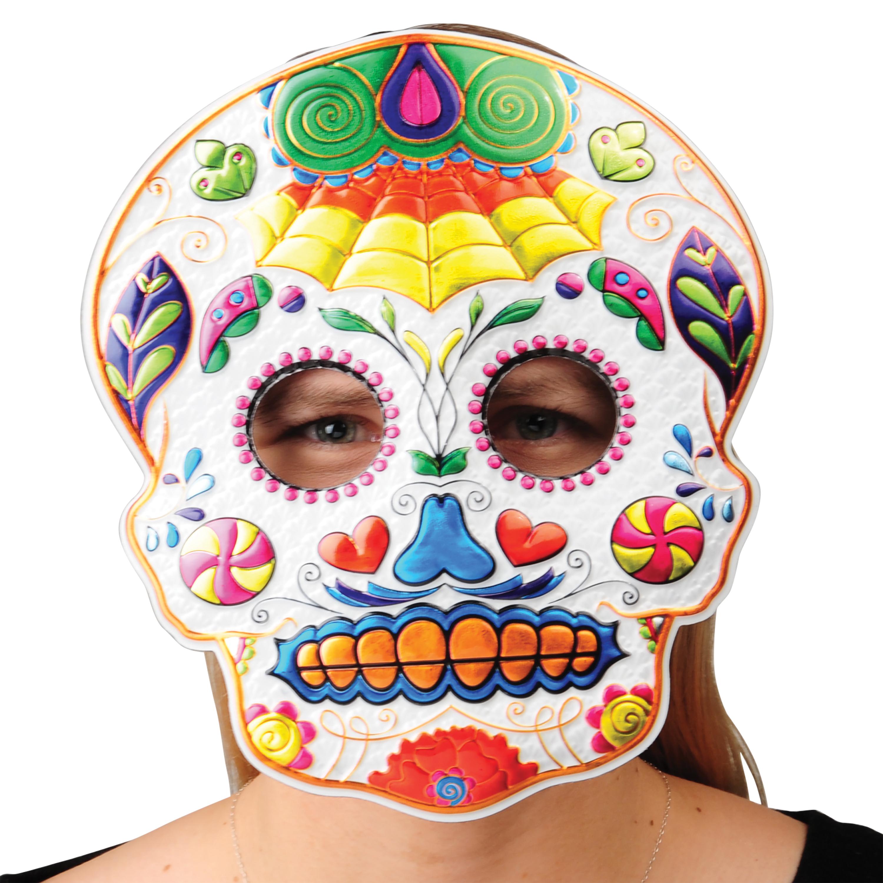 Day of the Dead Masks – 12-Pack