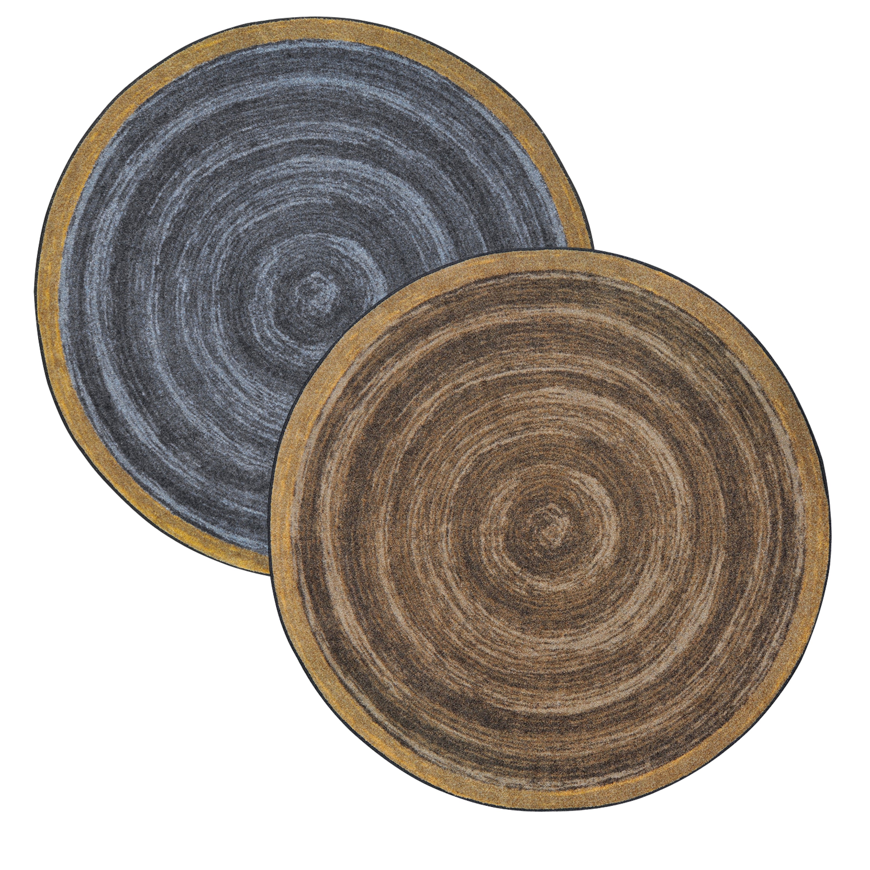 Classroom Rugs Collection | 2 Round Area Rugs | Natural Rugs