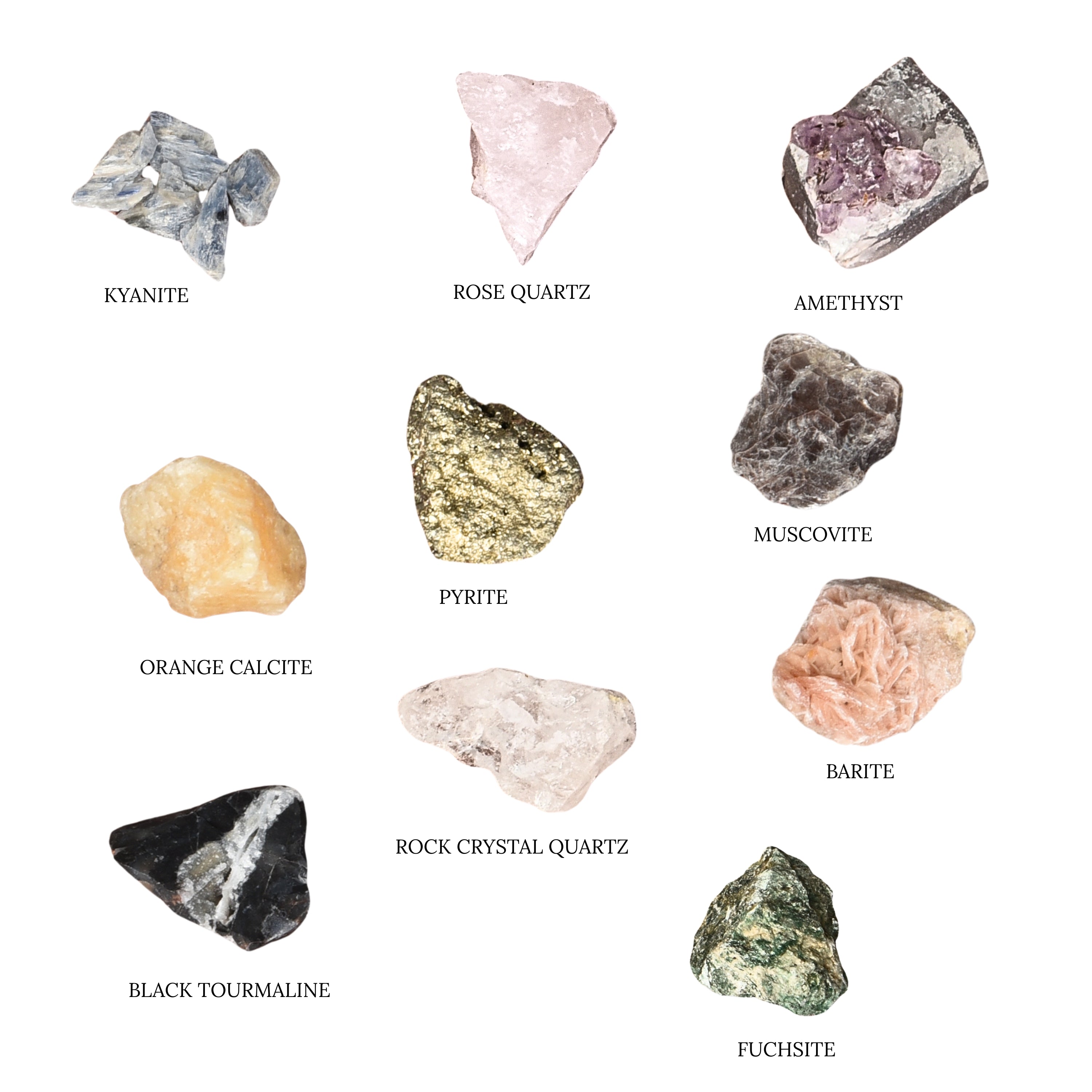 Minerals From All Over The World