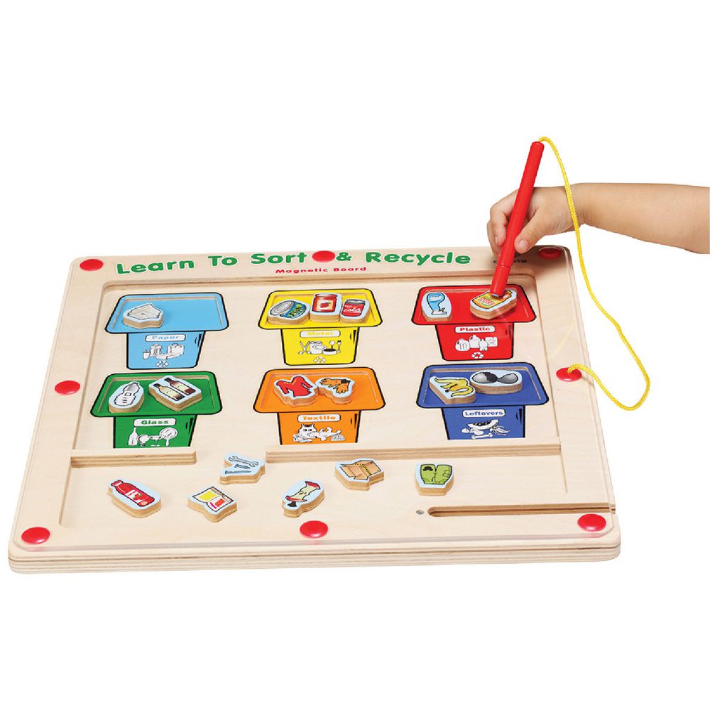 Recycle & Sort Magnetic Game | Learn About Materials Through Play
