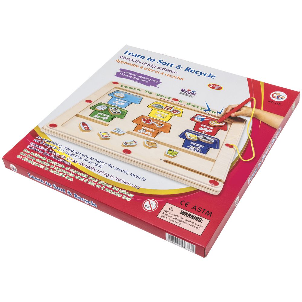 Recycle & Sort Magnetic Game | Learn About Materials Through Play