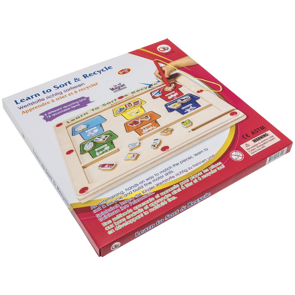 Recycle & Sort Magnetic Game | Learn About Materials Through Play