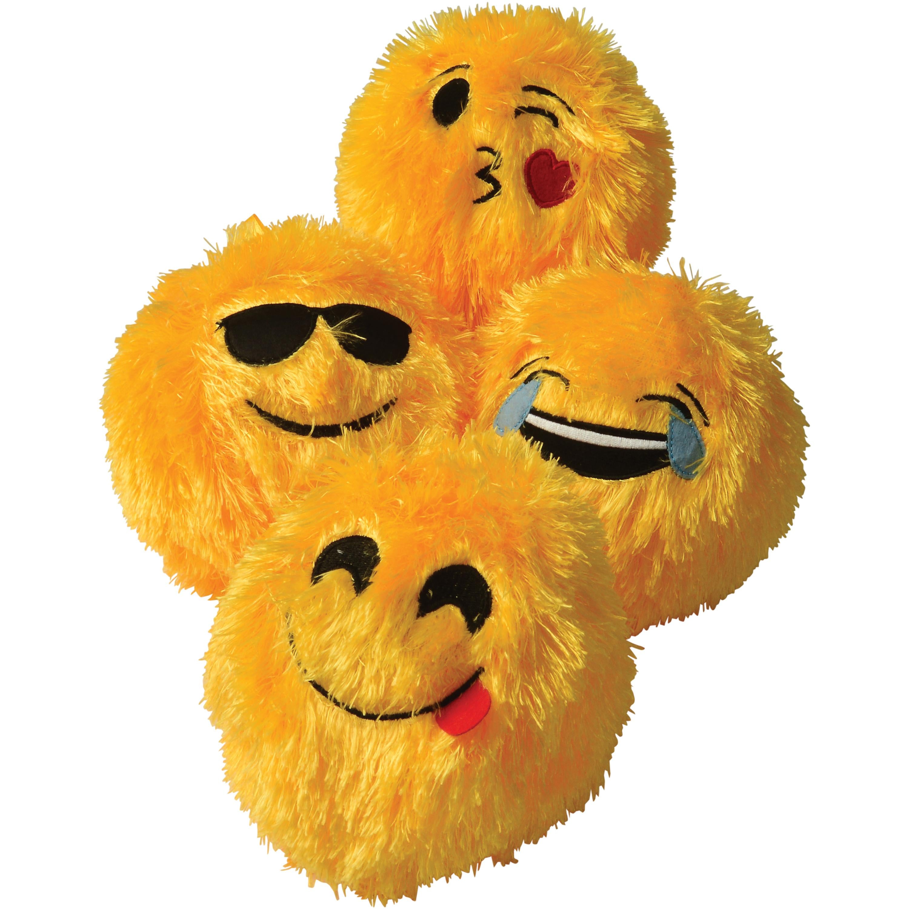 Furry Emoji Sensory Balls - Set of 4