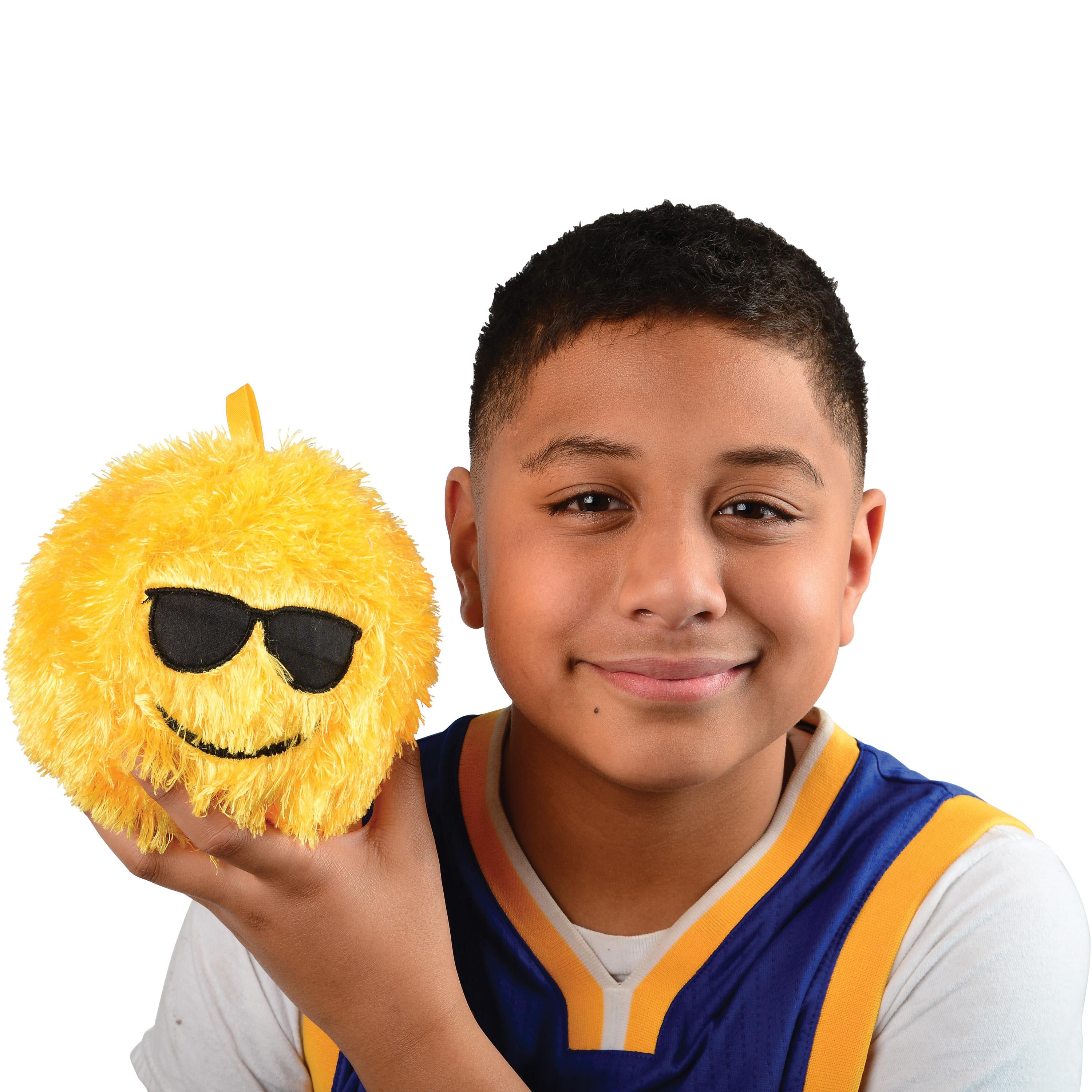 Furry Emoji Sensory Balls - Set of 4