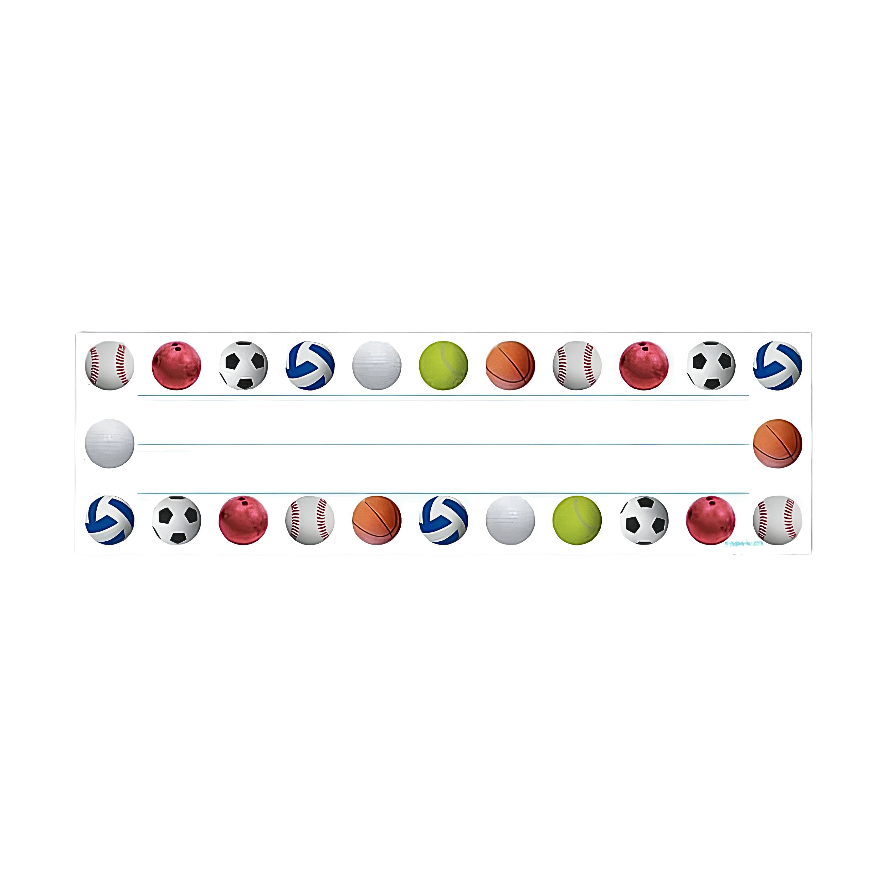 Sports Ball Name Plates (36 ct.)