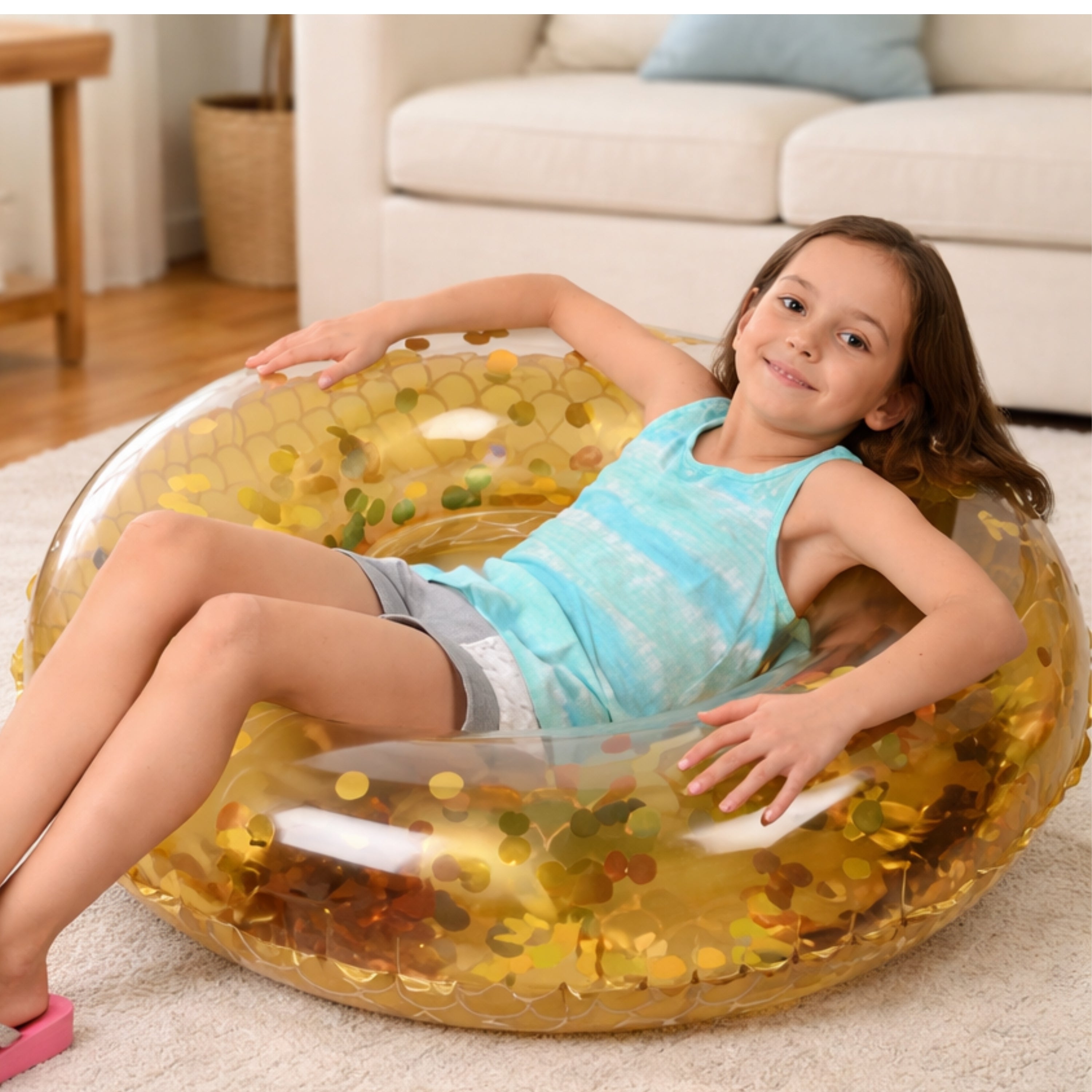 Sensory Inflatable Confetti Ring