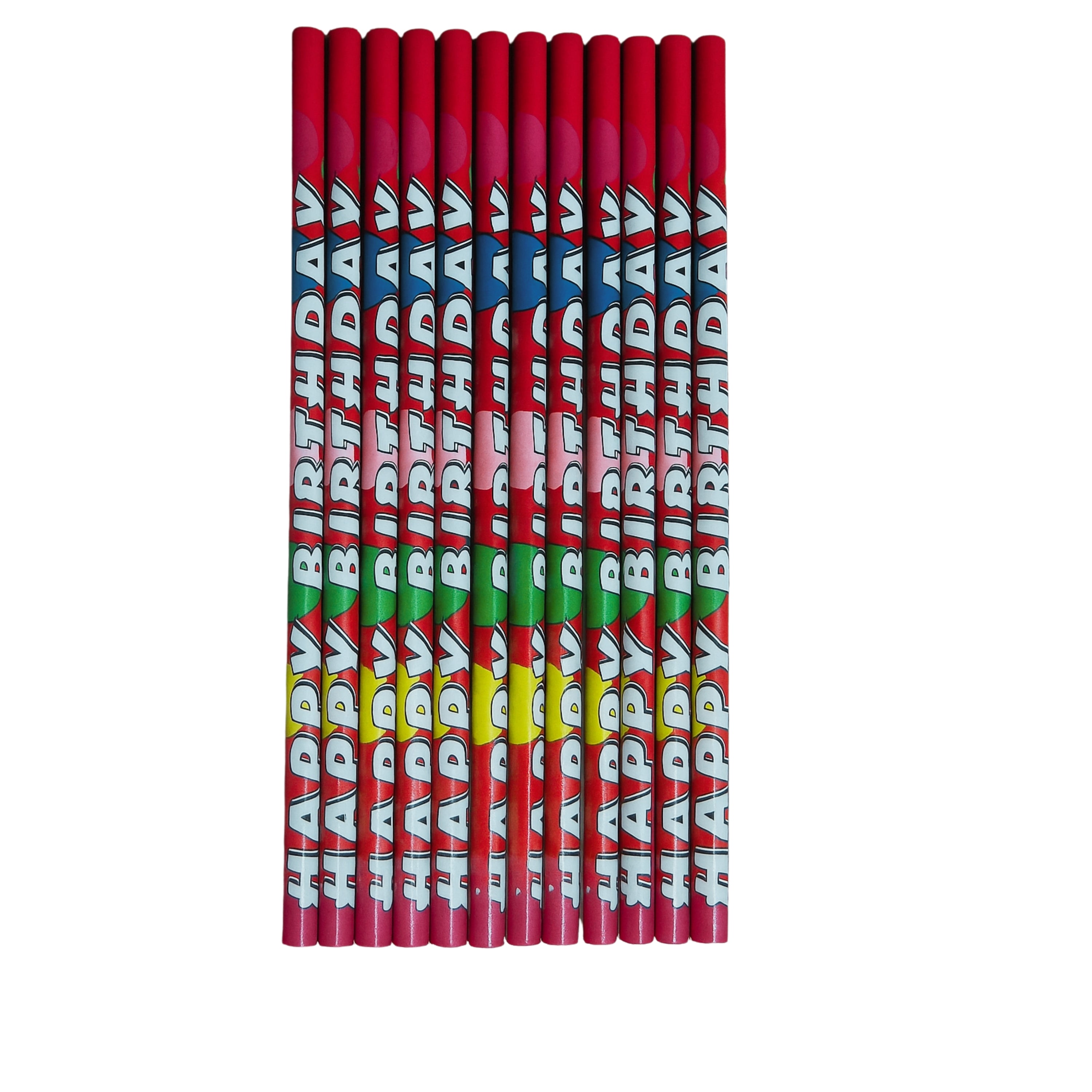 Happy Birthday Pencils – Set of 12