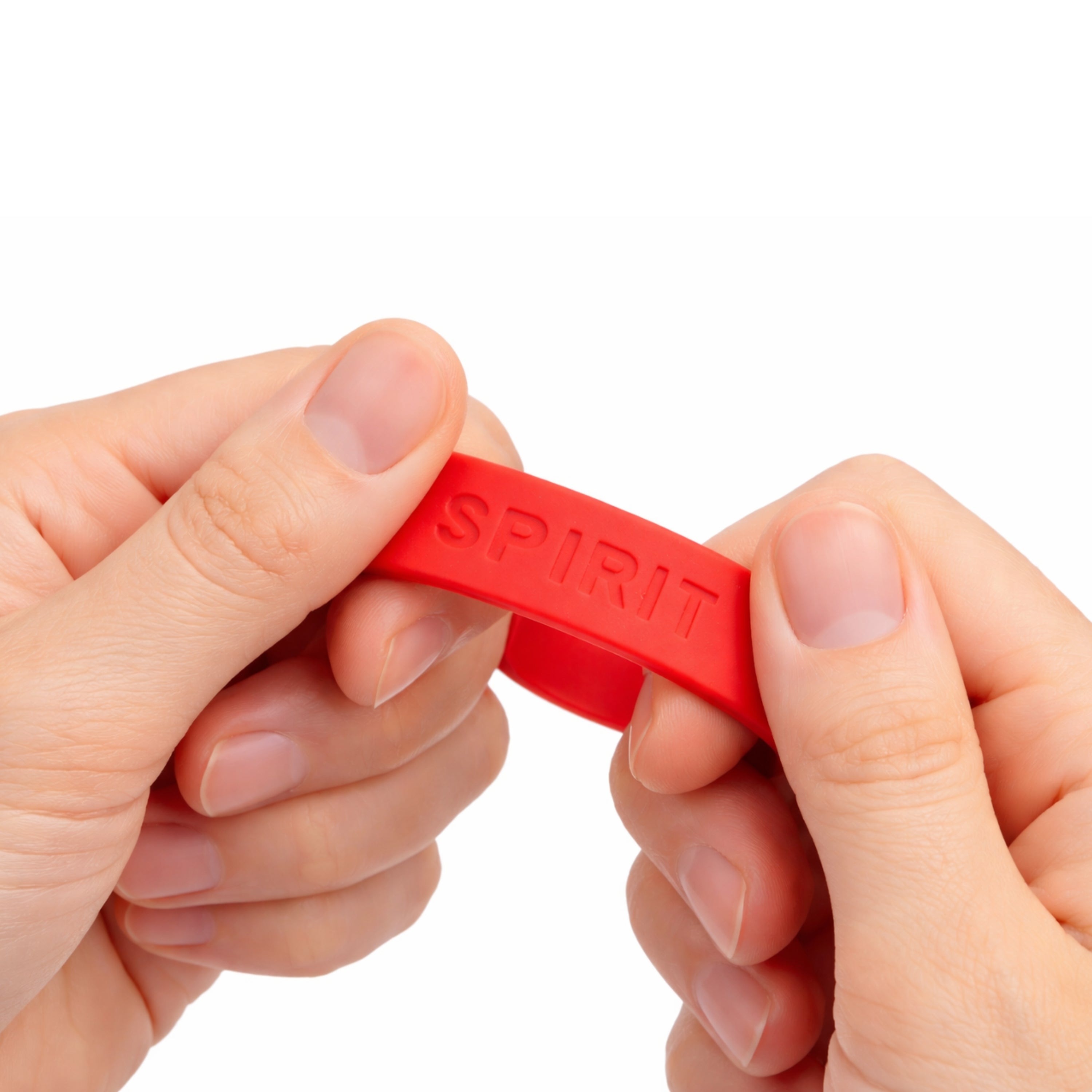Soft Sensory SPIRIT Bracelets – Red - Set of 12