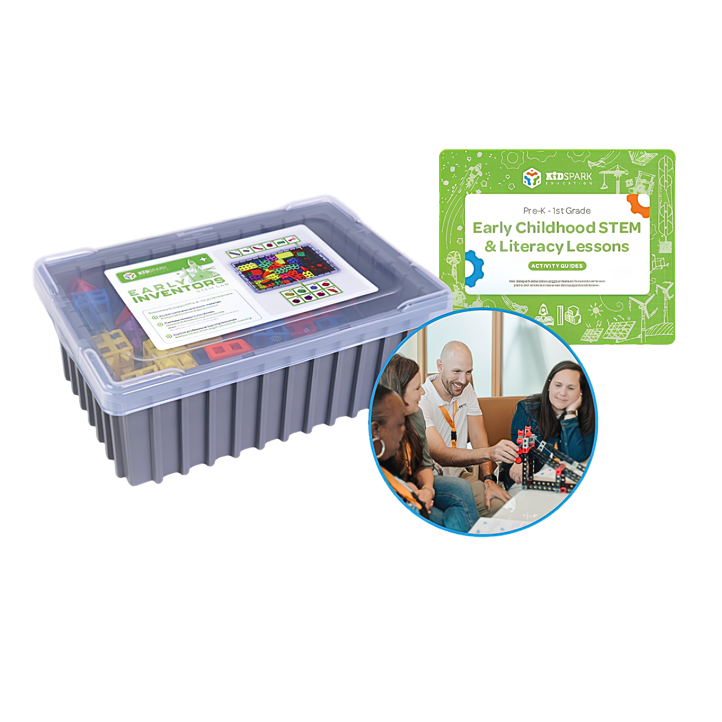 1-2 Student STEM & Literacy Program Package | PreK-1 | Kid Spark Education