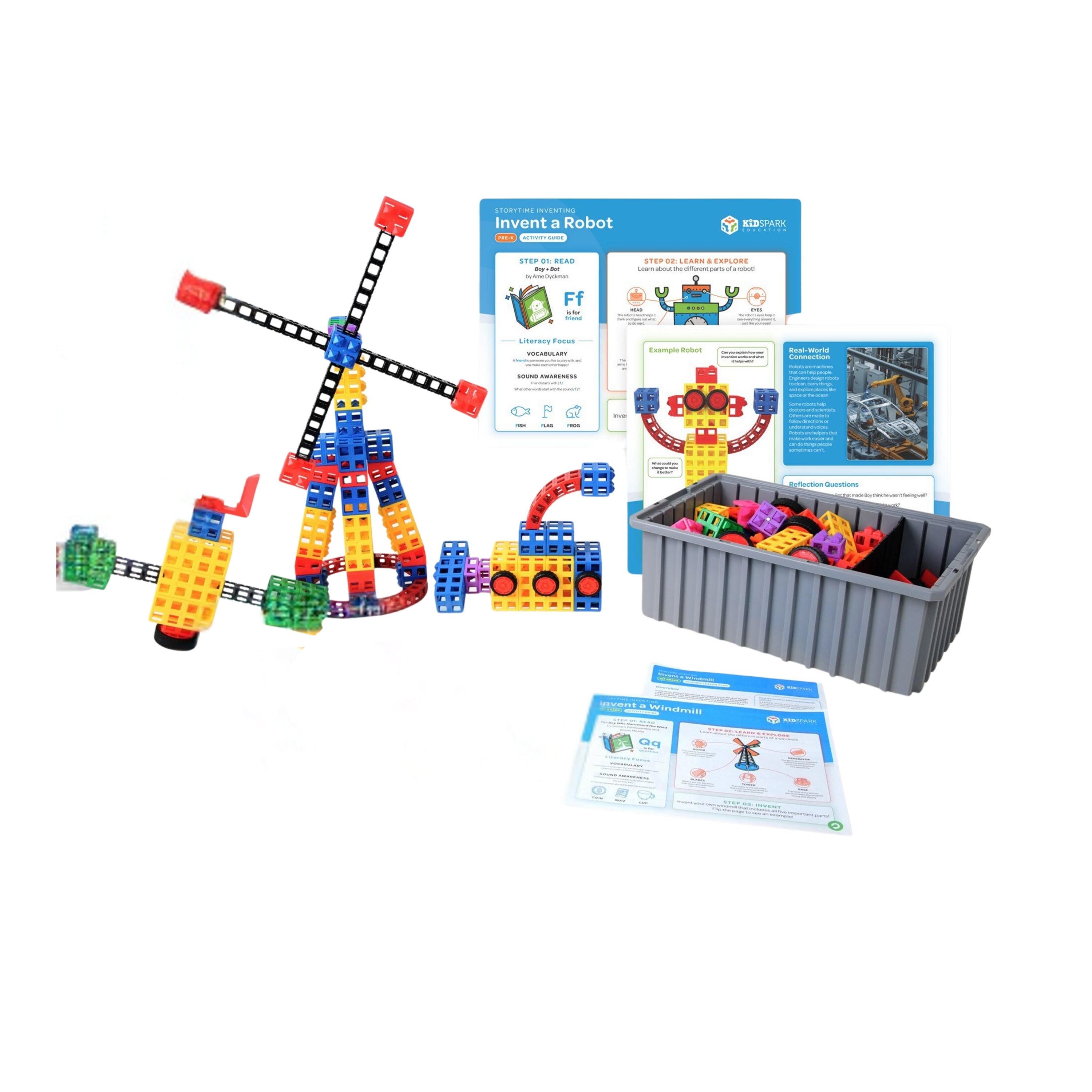 8-Student STEM & Literacy Program Package | PreK-1 | Kid Spark Education