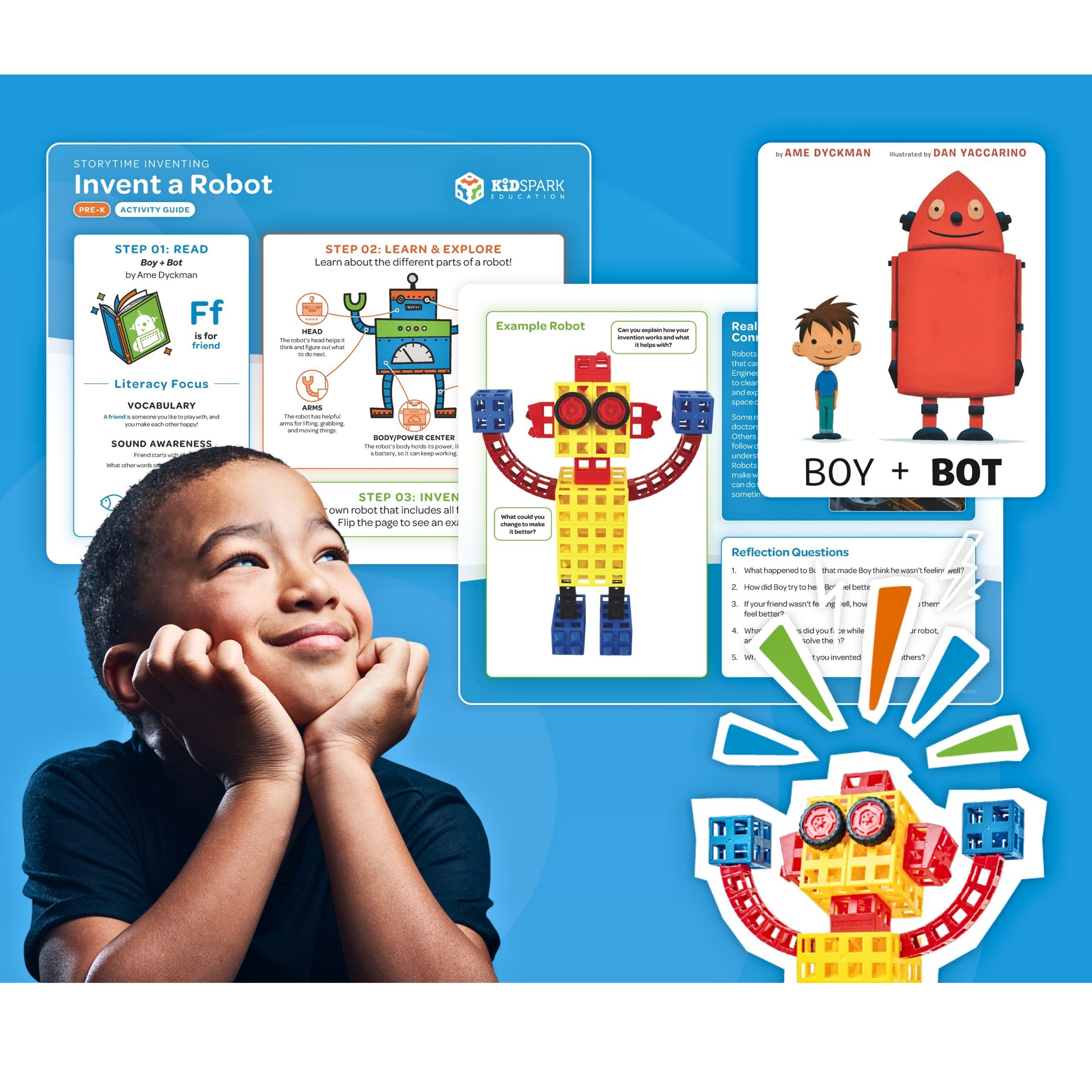 8-Student STEM & Literacy Program Package | PreK-1 | Kid Spark Education