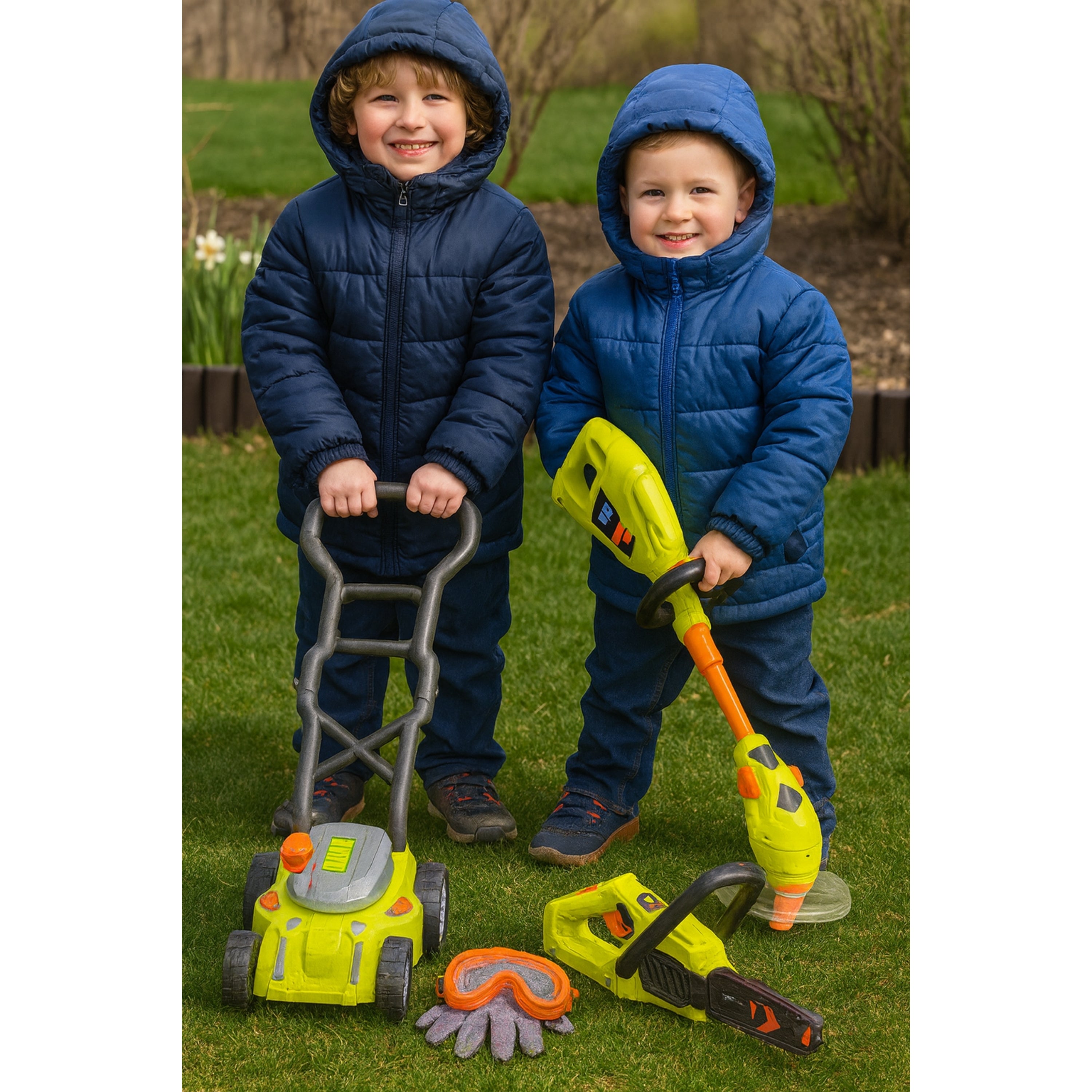 Kids' Power Gardening Tool Set with Realistic Sounds