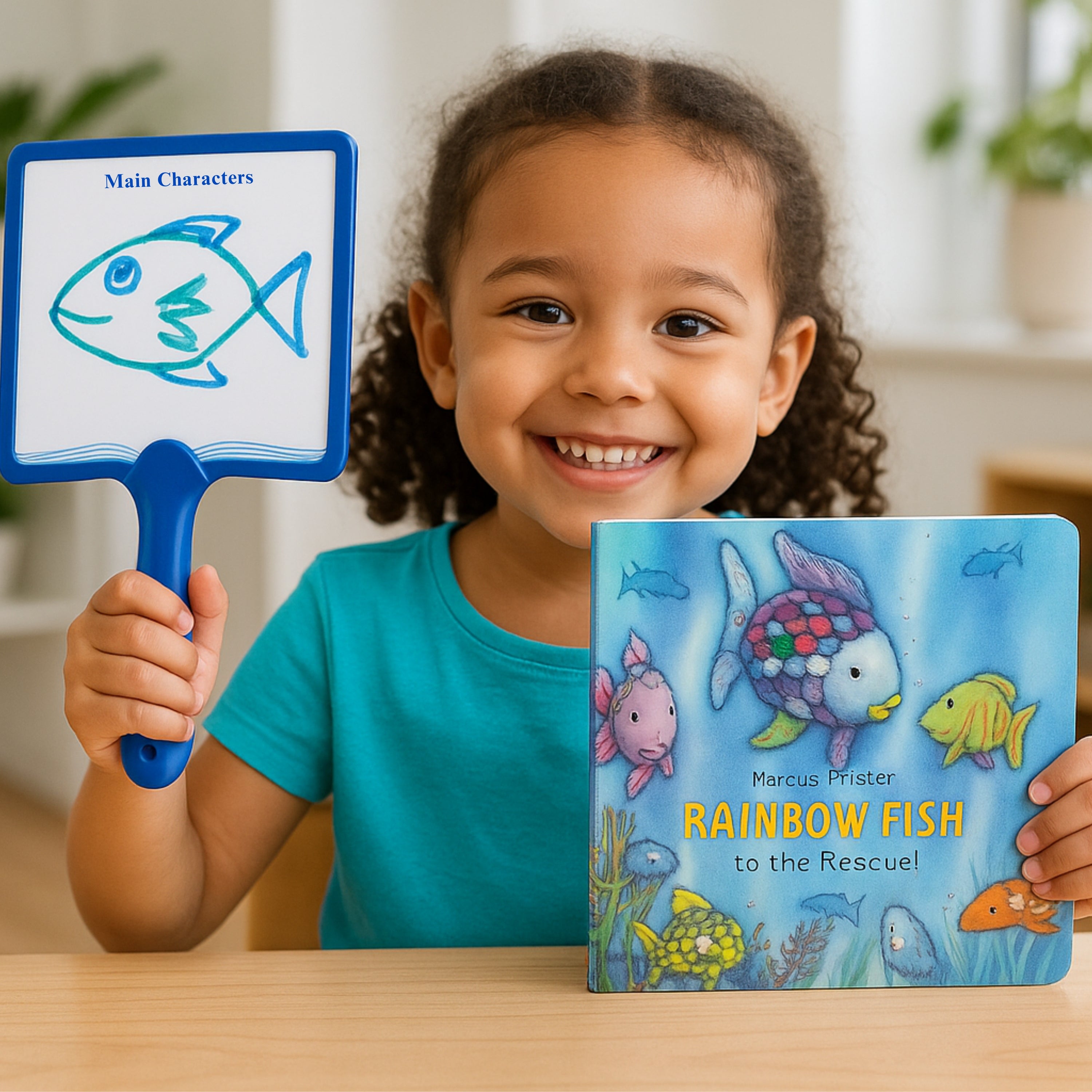 Write and Wipe Reading Comprehension Boards - set of 4