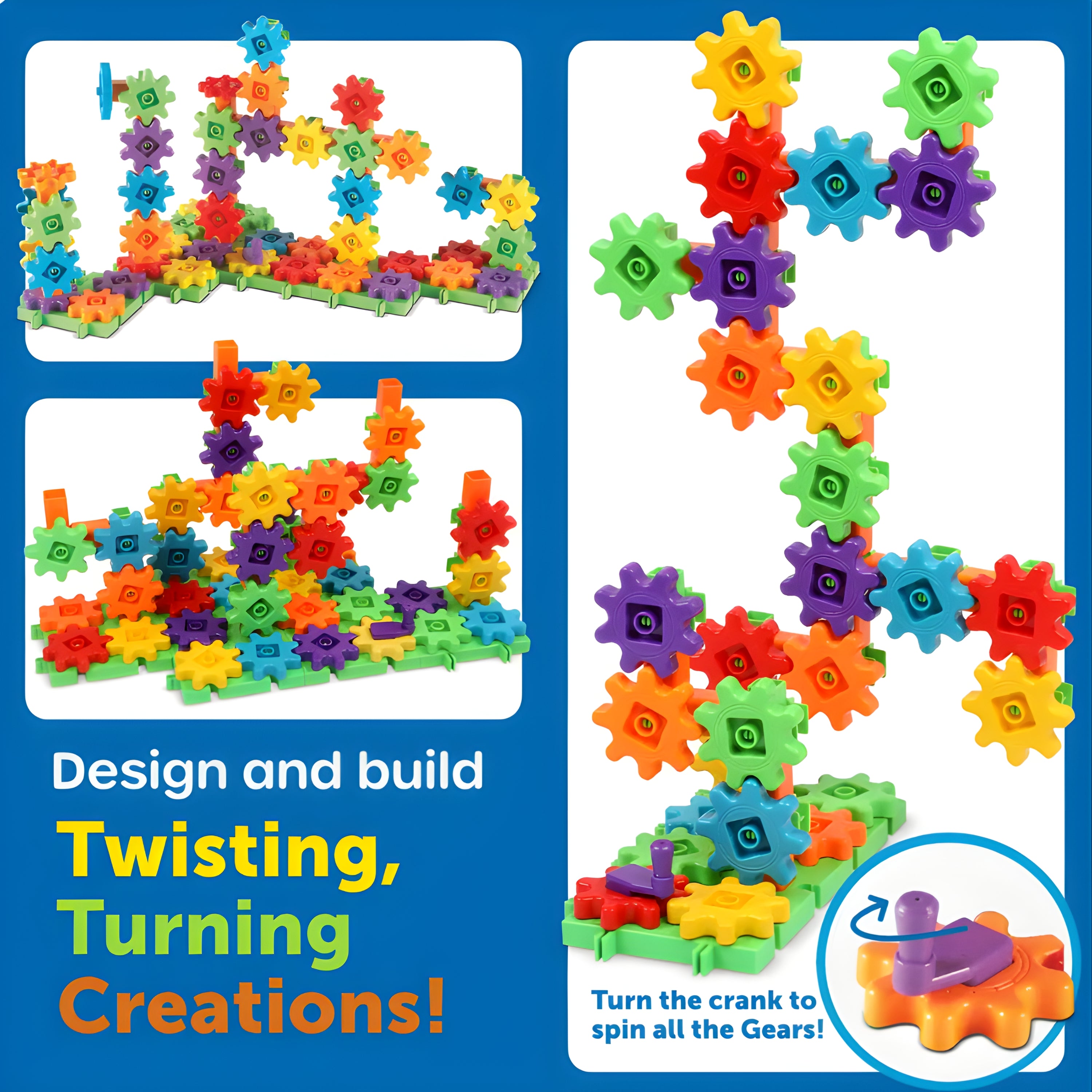 Gears! Gears! Gears!® 150-Piece Building Set