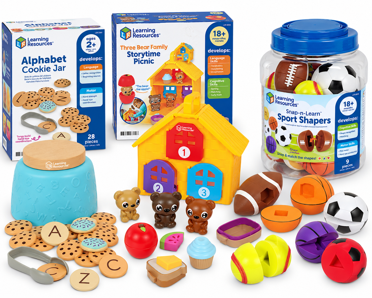 Alphabet, Colors & Shapes Early Learning Set
