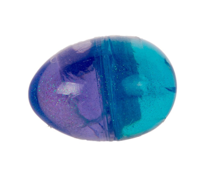 Assorted Color Glitter Putty in Egg-Shaped Container – 2.5"