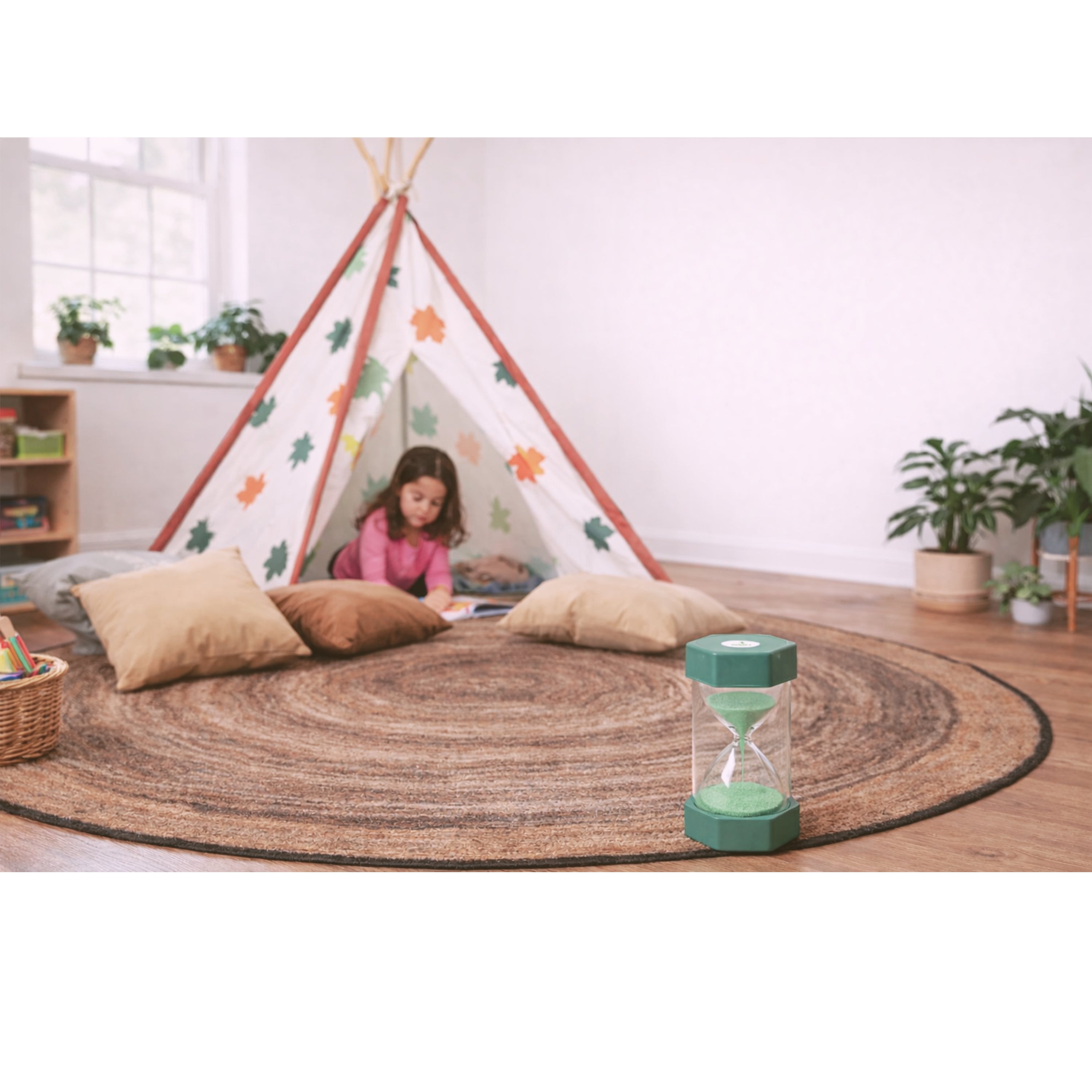 1 Minute Sand Timer | Large Visual Time Management Tool