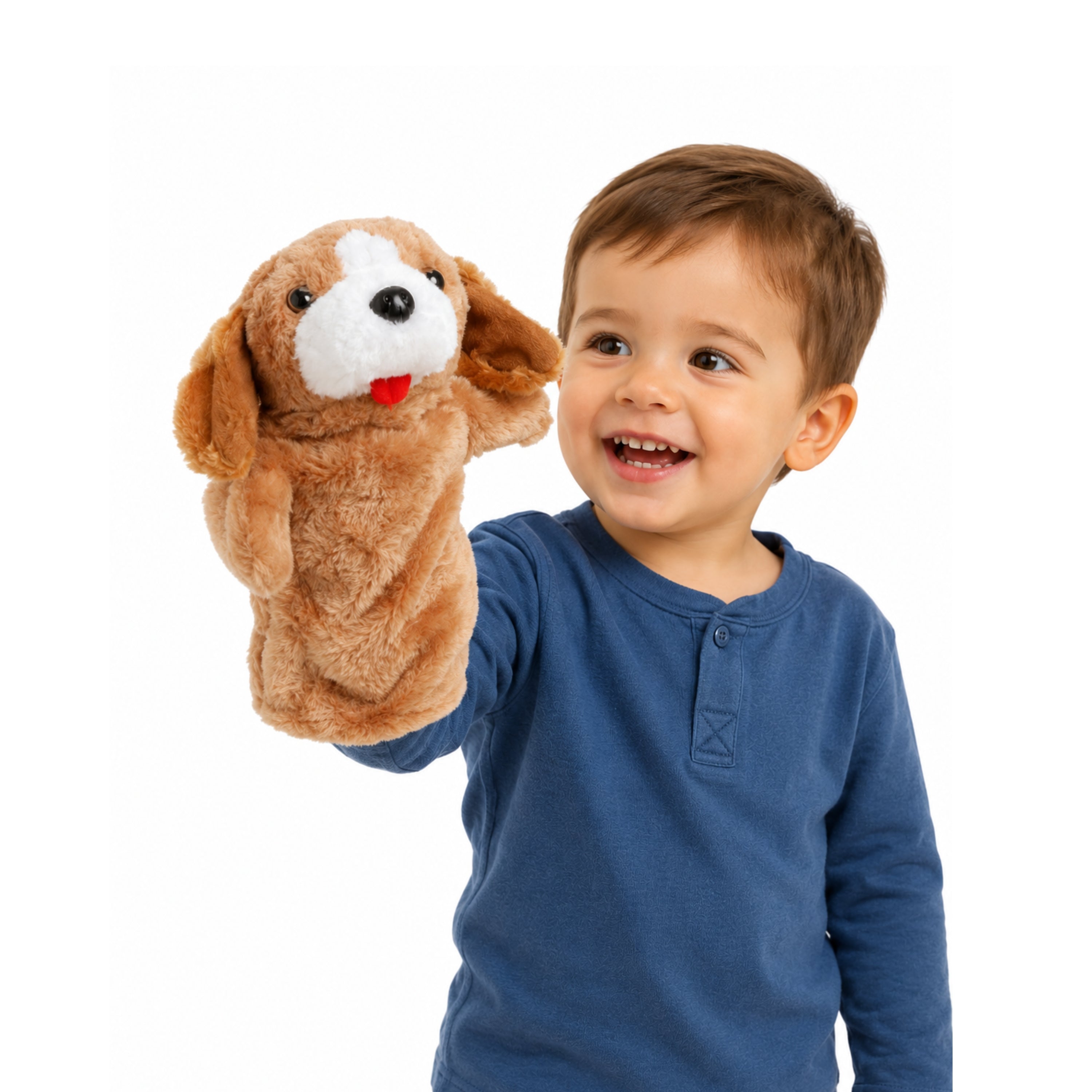 Slip-On Soft Toddler Puppet - Dog